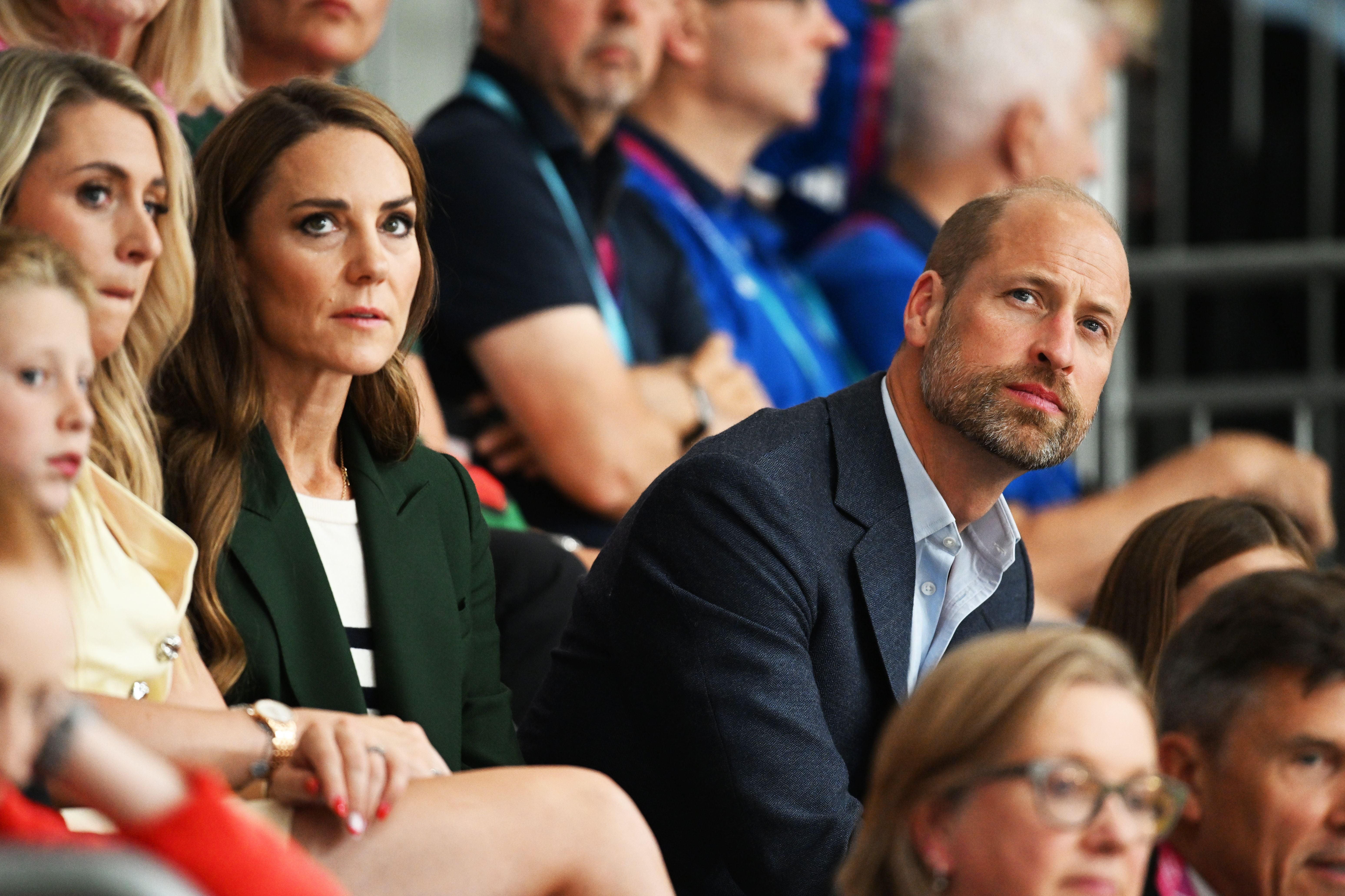 Prinz William, der Prince of Wales, beim Bahnradsport im Sir Chris Hoy Velodrome während der Commonwealth-Spiele 2026.