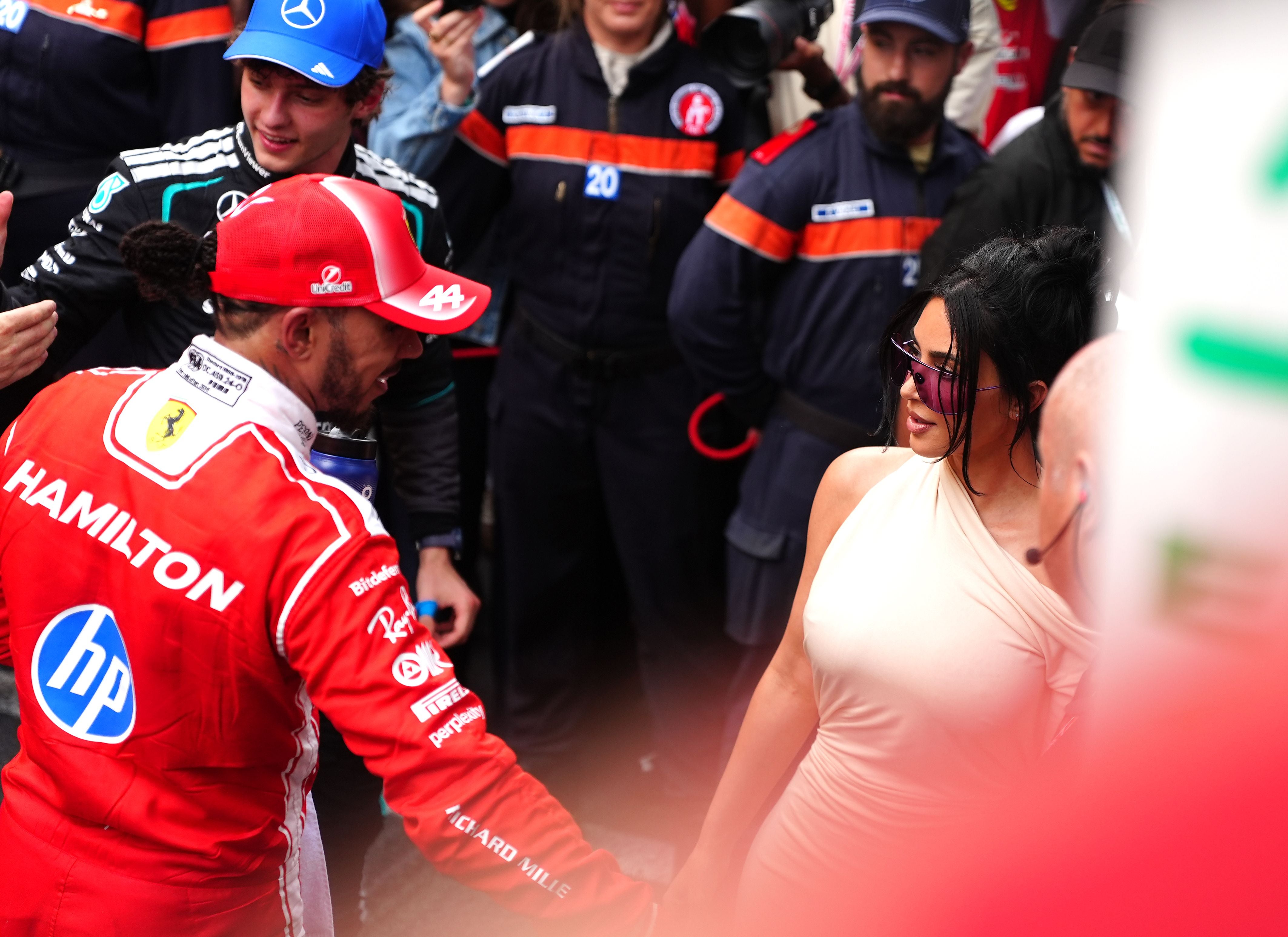 Lewis Hamilton &amp; Kim Kardashian