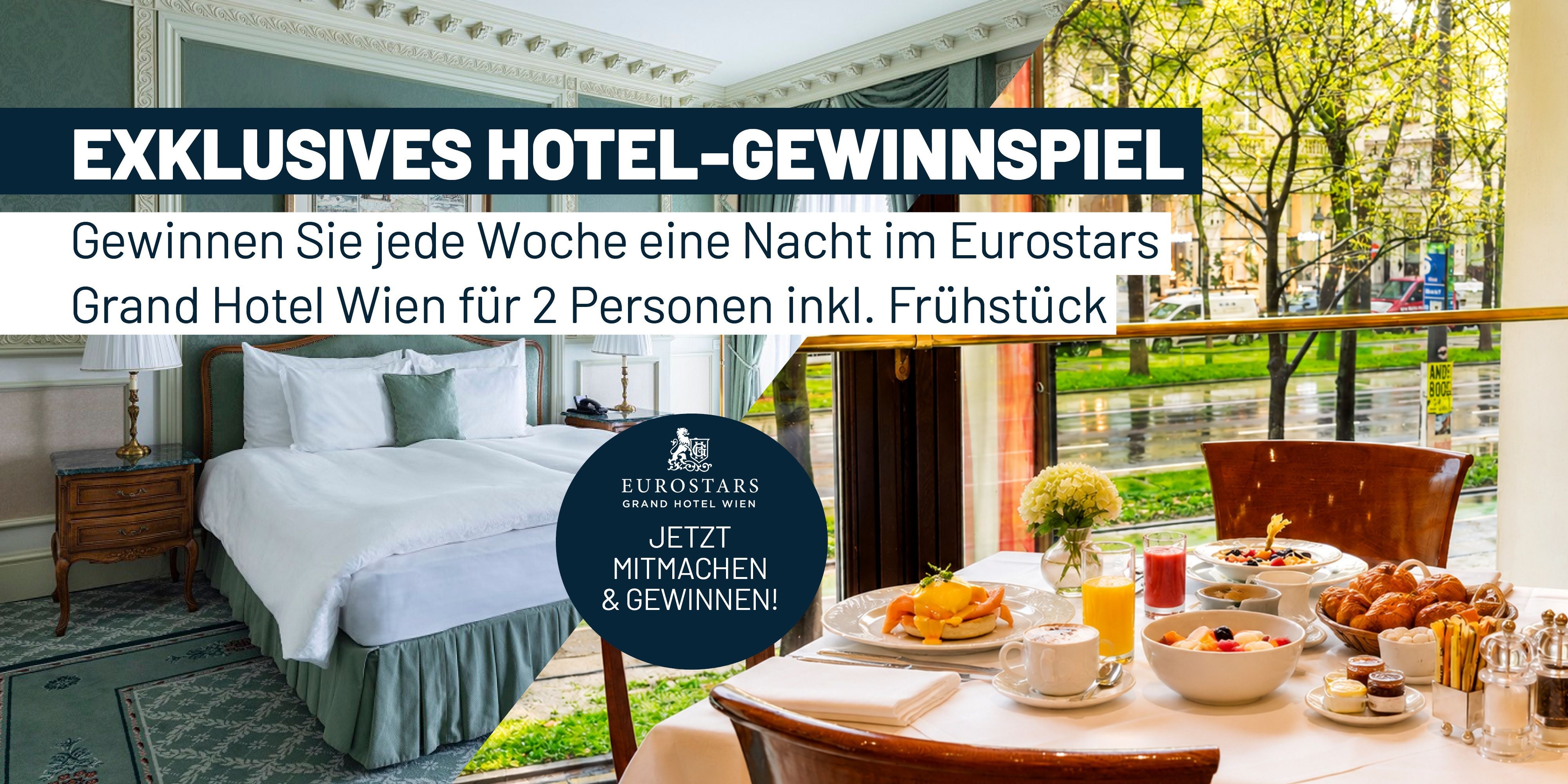 Luxus pur im Eurostars Grand Hotel Wien