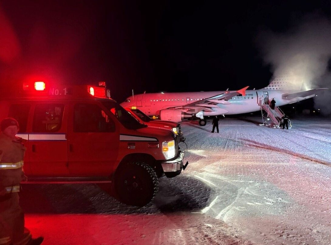 Mit diesem Flugzeug wurde ein Schwerkranker aus einer Antarktis-Station abgeholt.