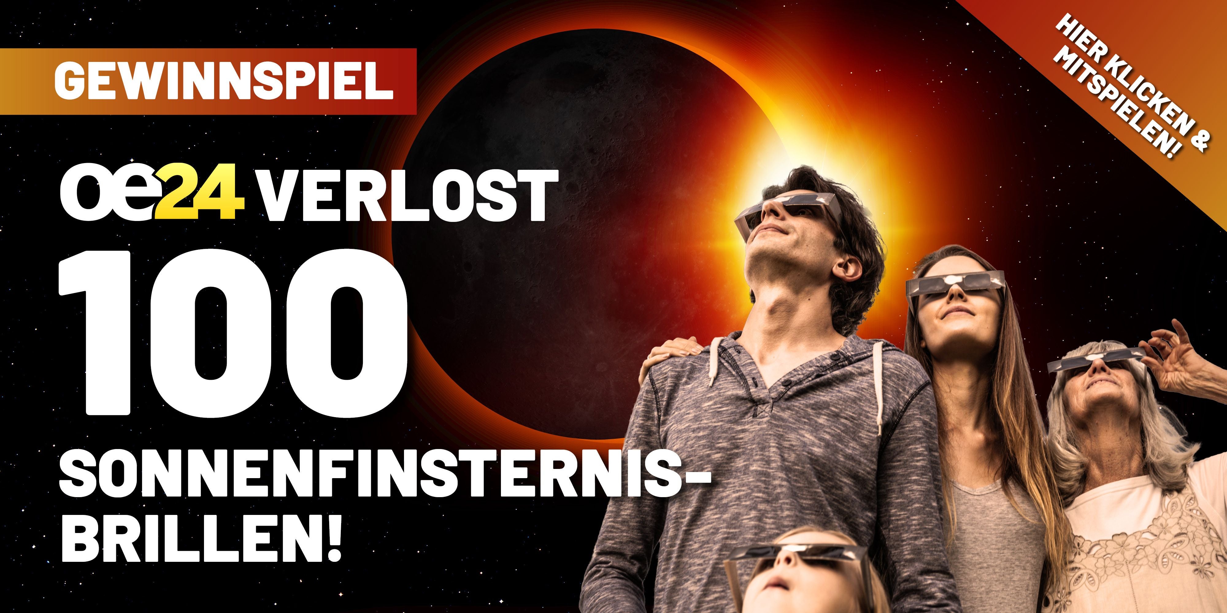 100 Sonnenfinsternis-Brillen gewinnen