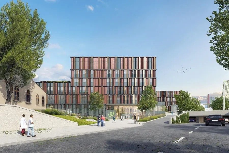 Die neue Klinik in Favoriten wird zentral klimatisiert sein.