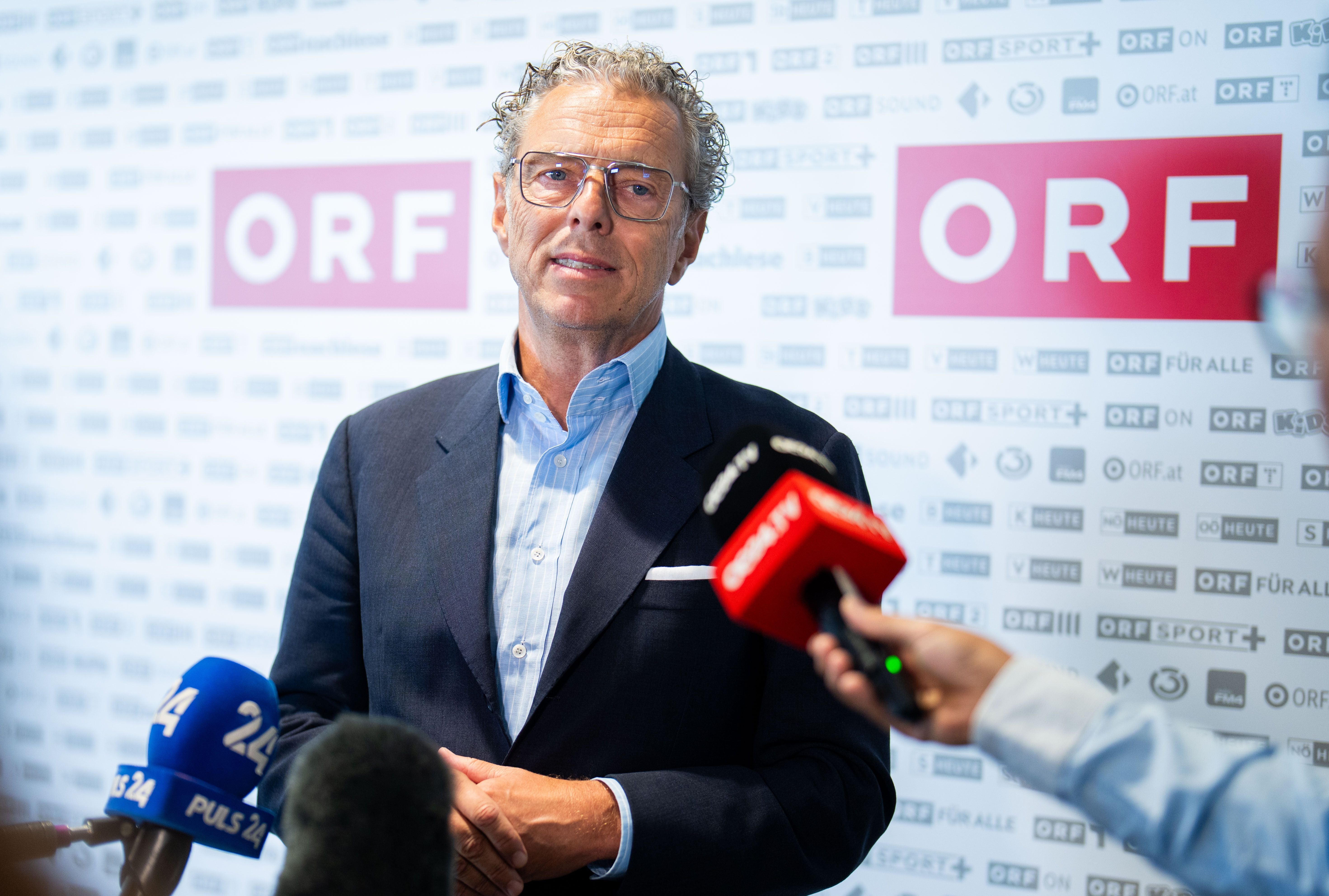 Stiftungsratsvorsitzender Heinz Lederer am Dienstag, 11. August 2026, im Rahmen einer Plenarsitzung des ORF-Stiftungsrats mit Bestellung der Direktoren-Riege in Wien.