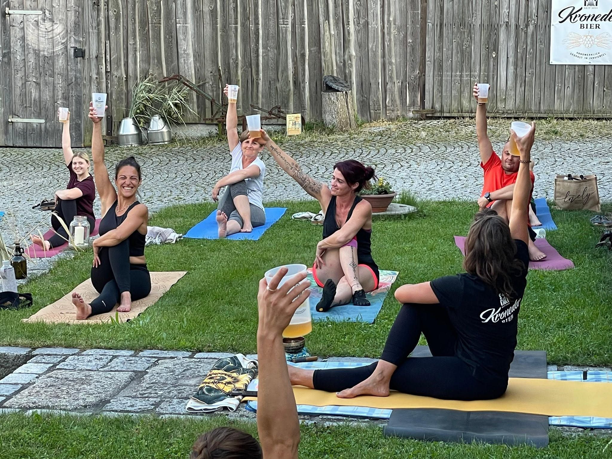 Yogagruppe