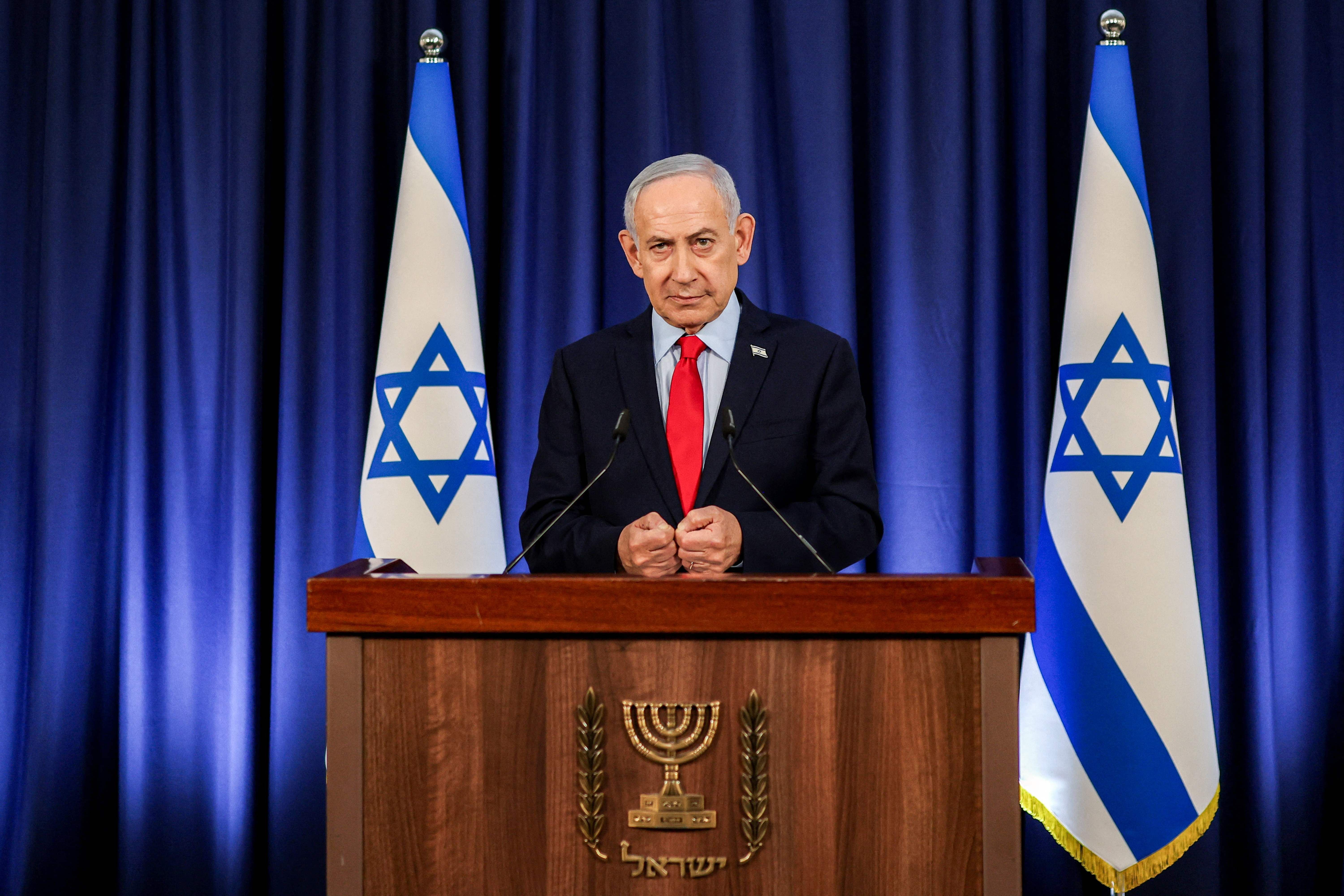 Israels Premierminister Benjamin Netanyahu