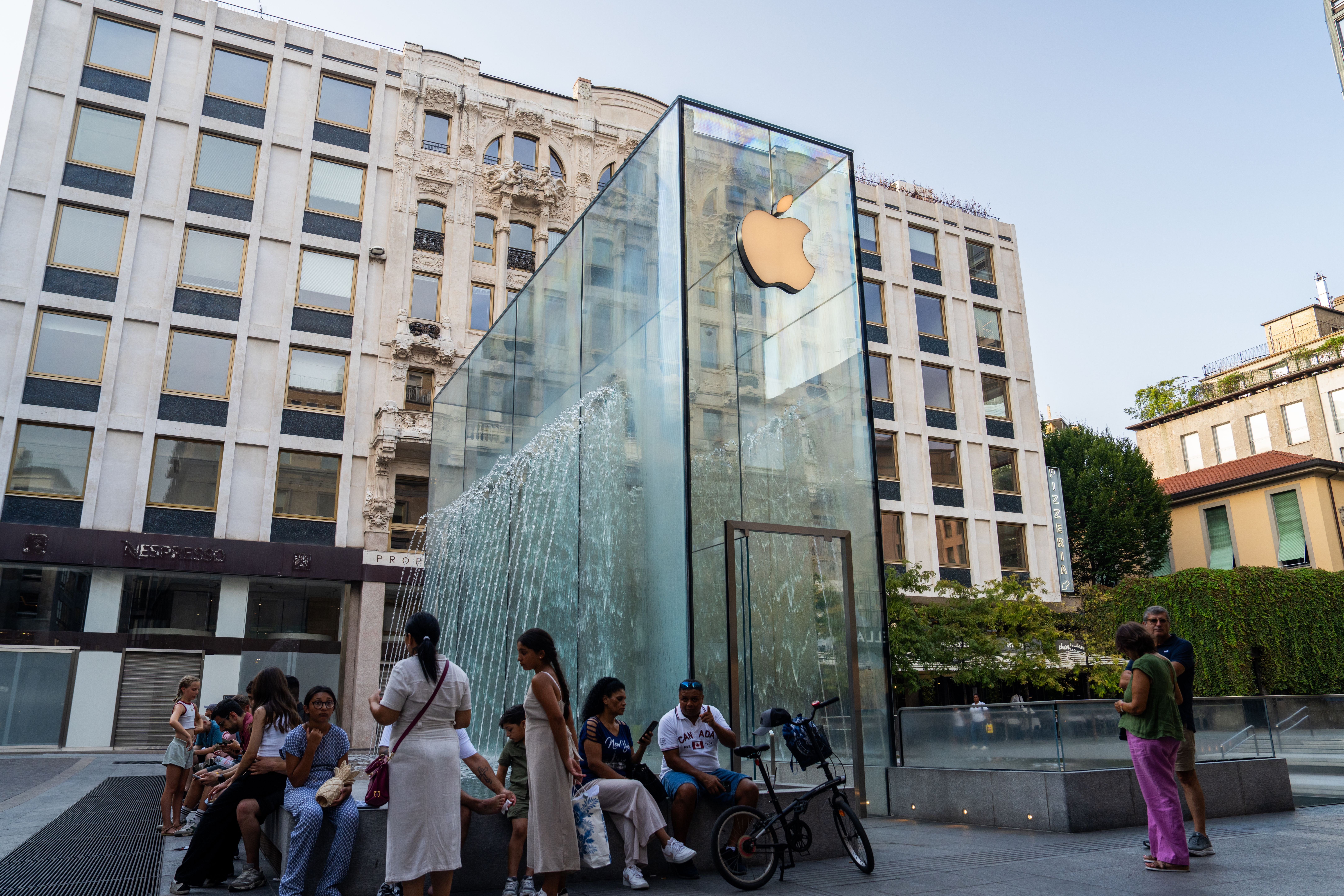 Der Apple-Store in Mailand