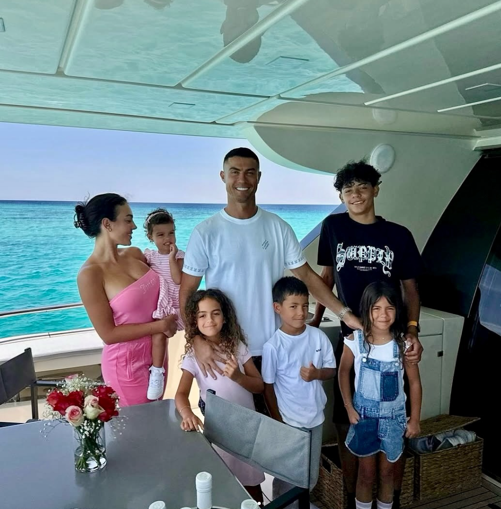 Die Ronaldo-Großfamilie.
