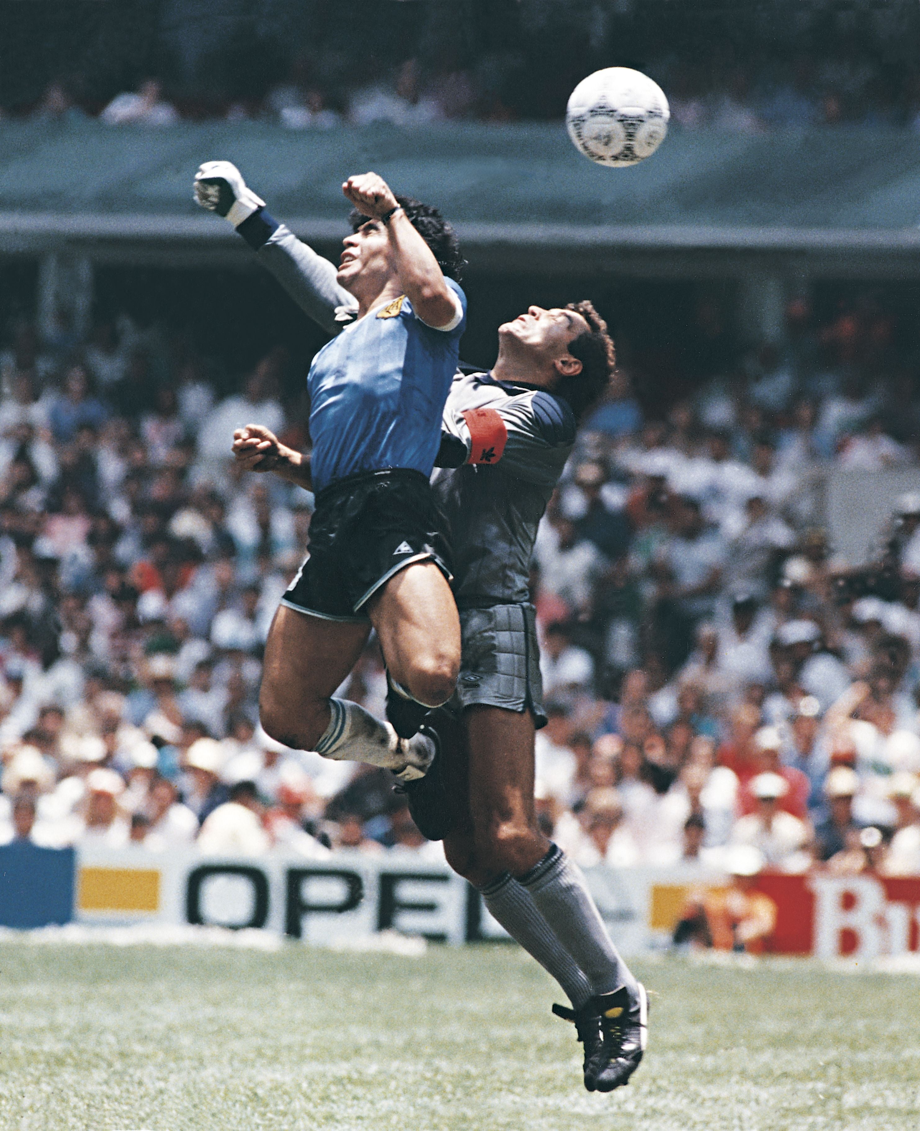 Diego Maradona bei der WM 1986