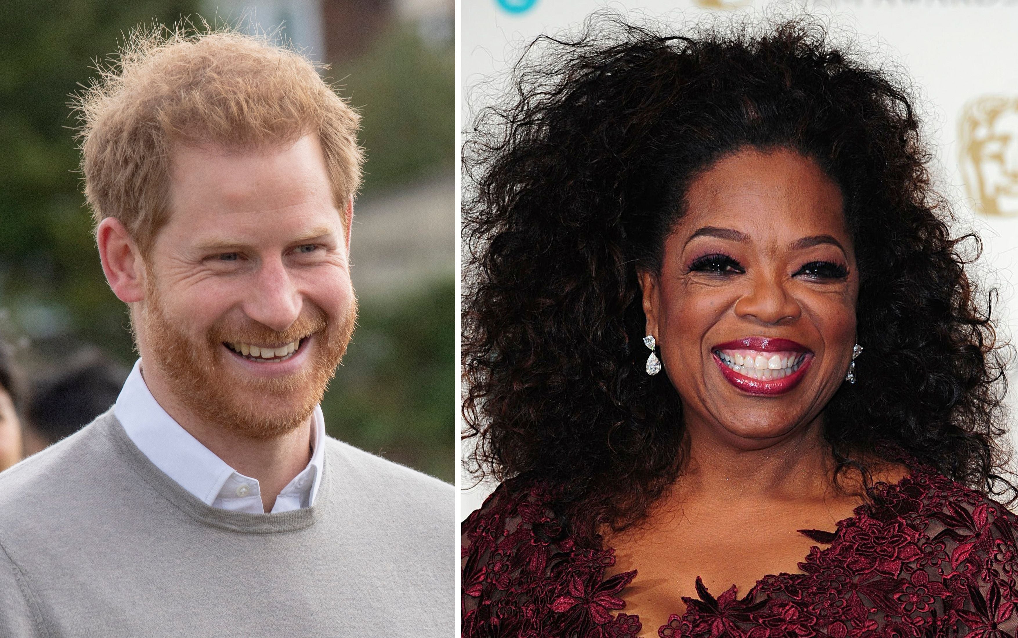 Prinz Harry und Oprah Winfrey