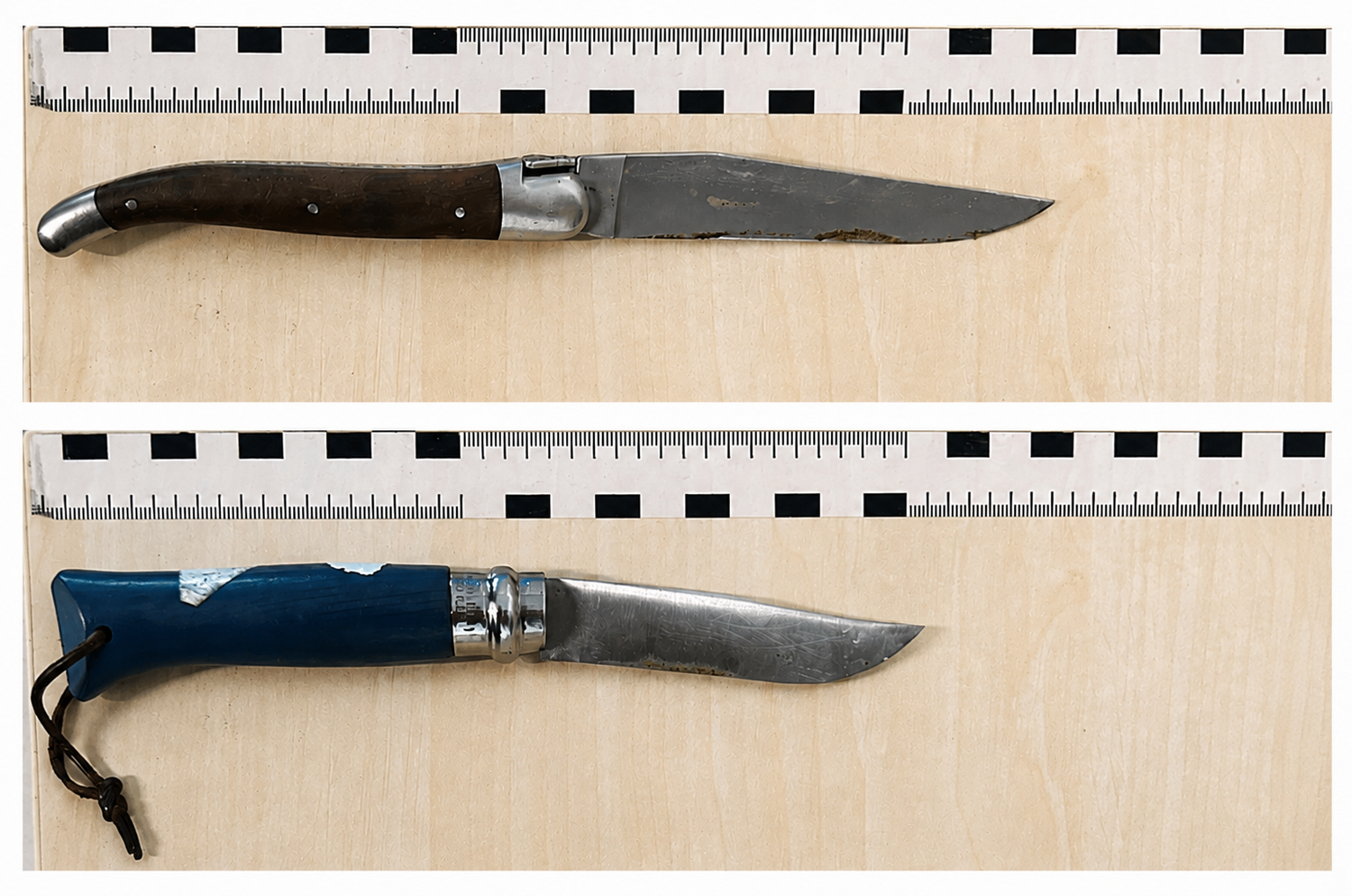 Mit deisen beiden messern war