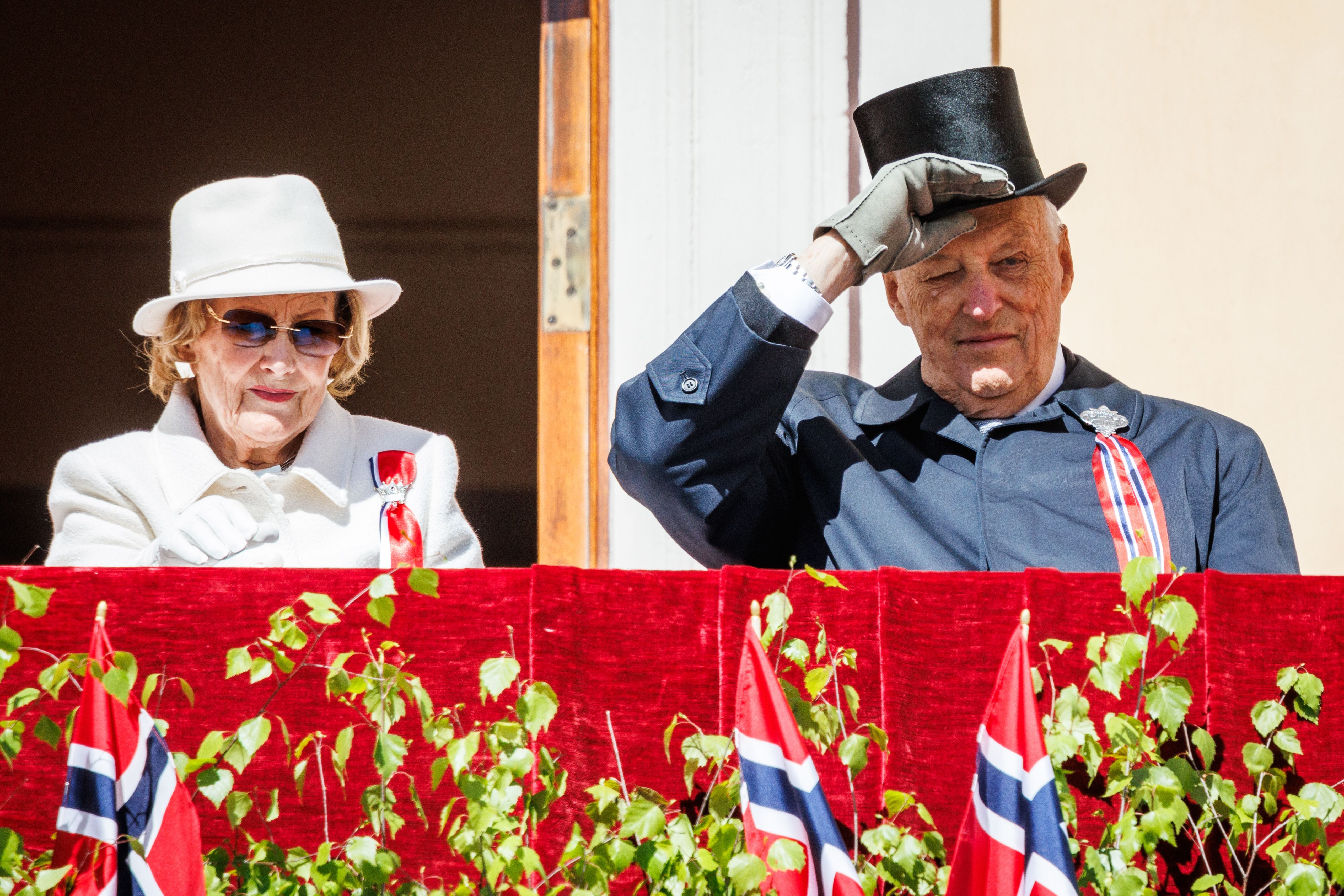 Königin Sonja und König Harald V.