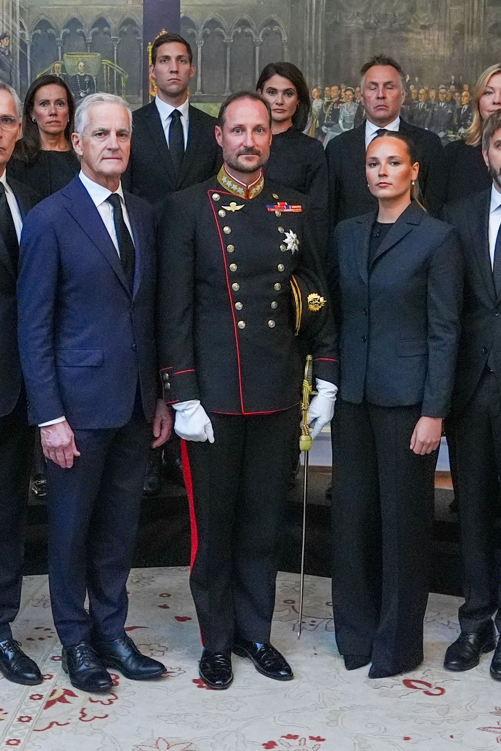 König Haakon VIII. und Kronprinzessin Ingrid Alexandra