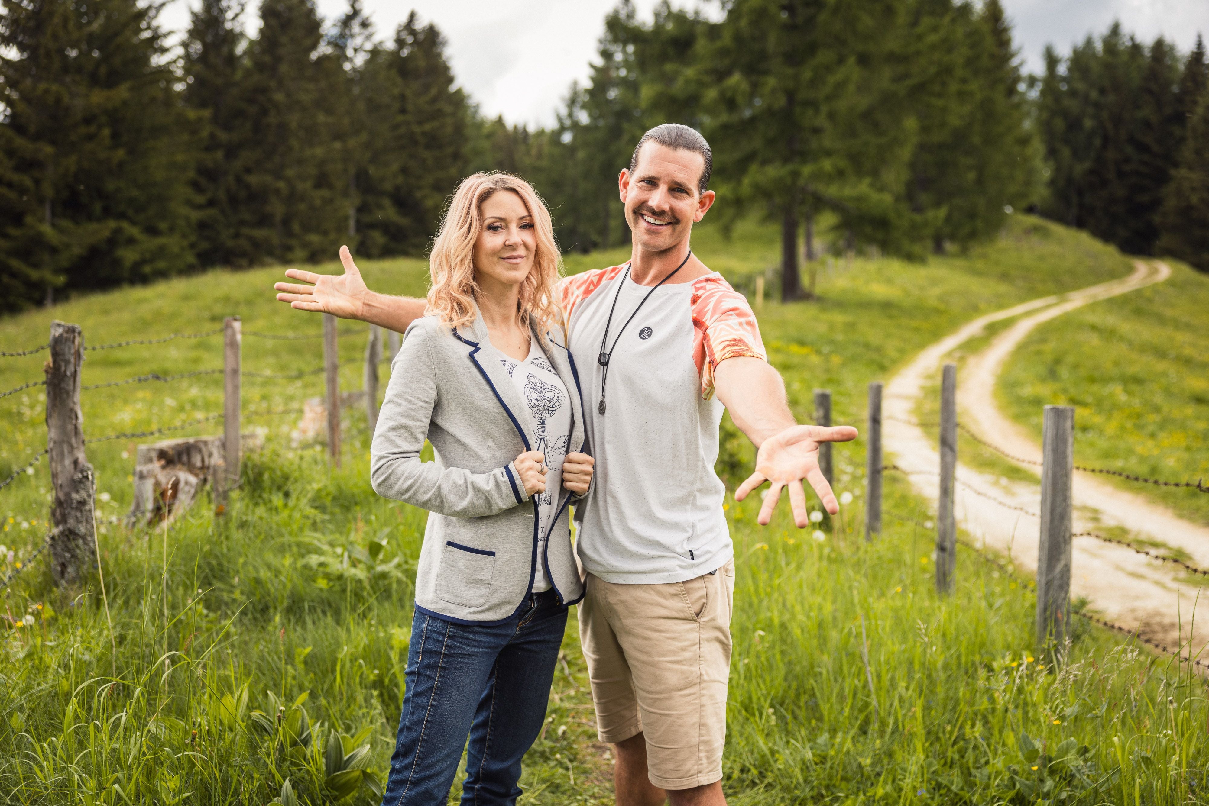 Simone Lugner und Alexander Schneller