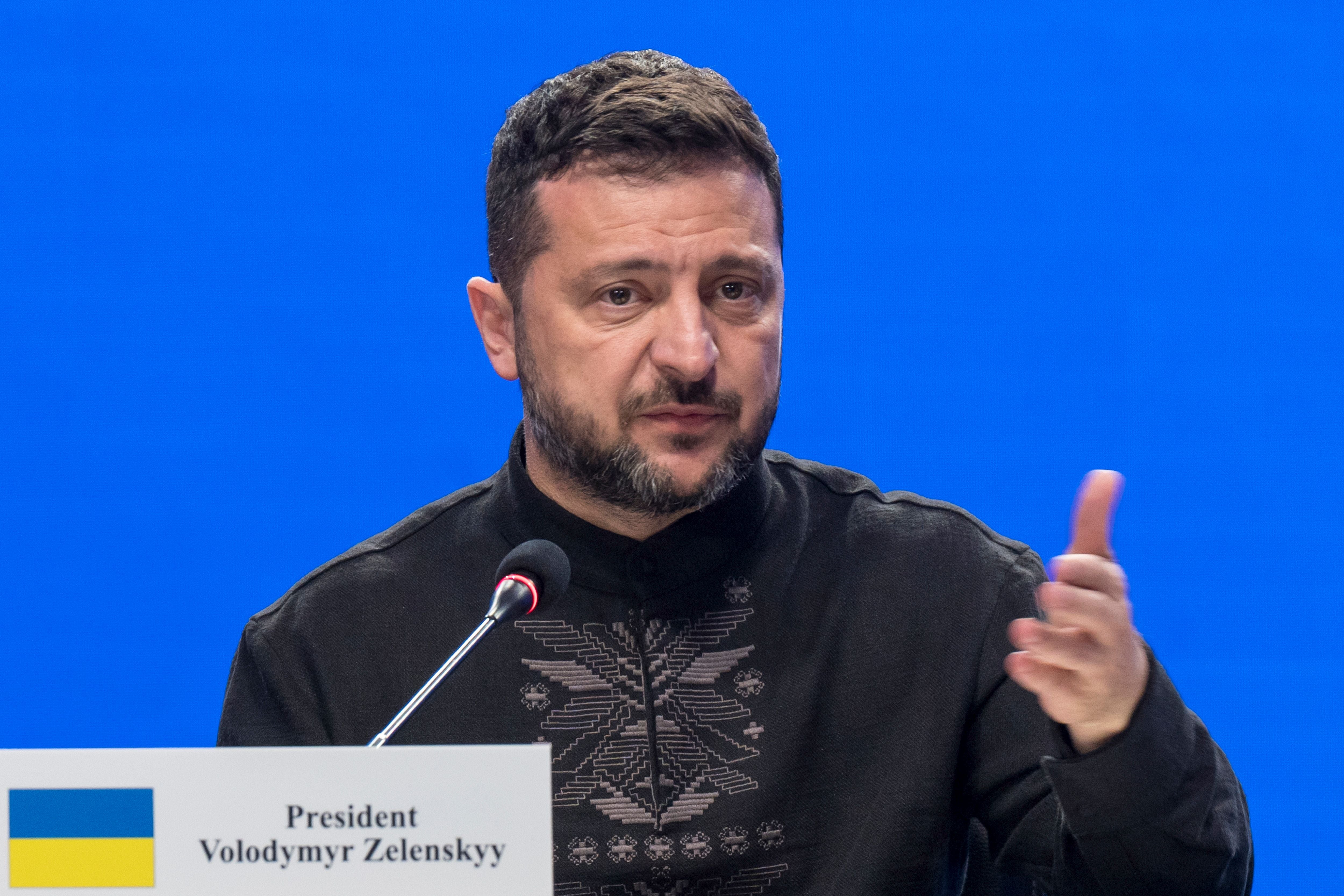 Der ukrainische Präsident Wolodymyr Selenskyj