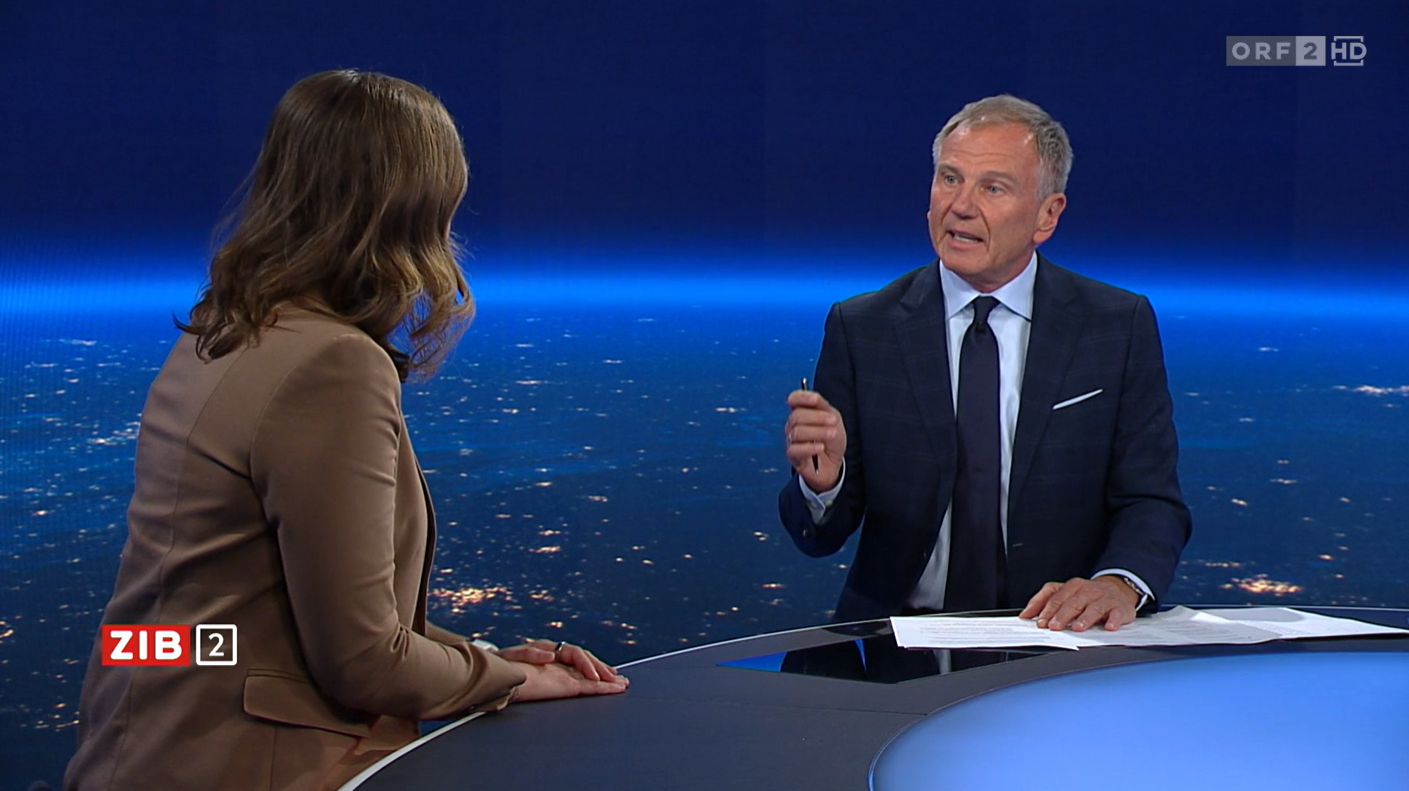 Claudia Bauer und Armin Wolf