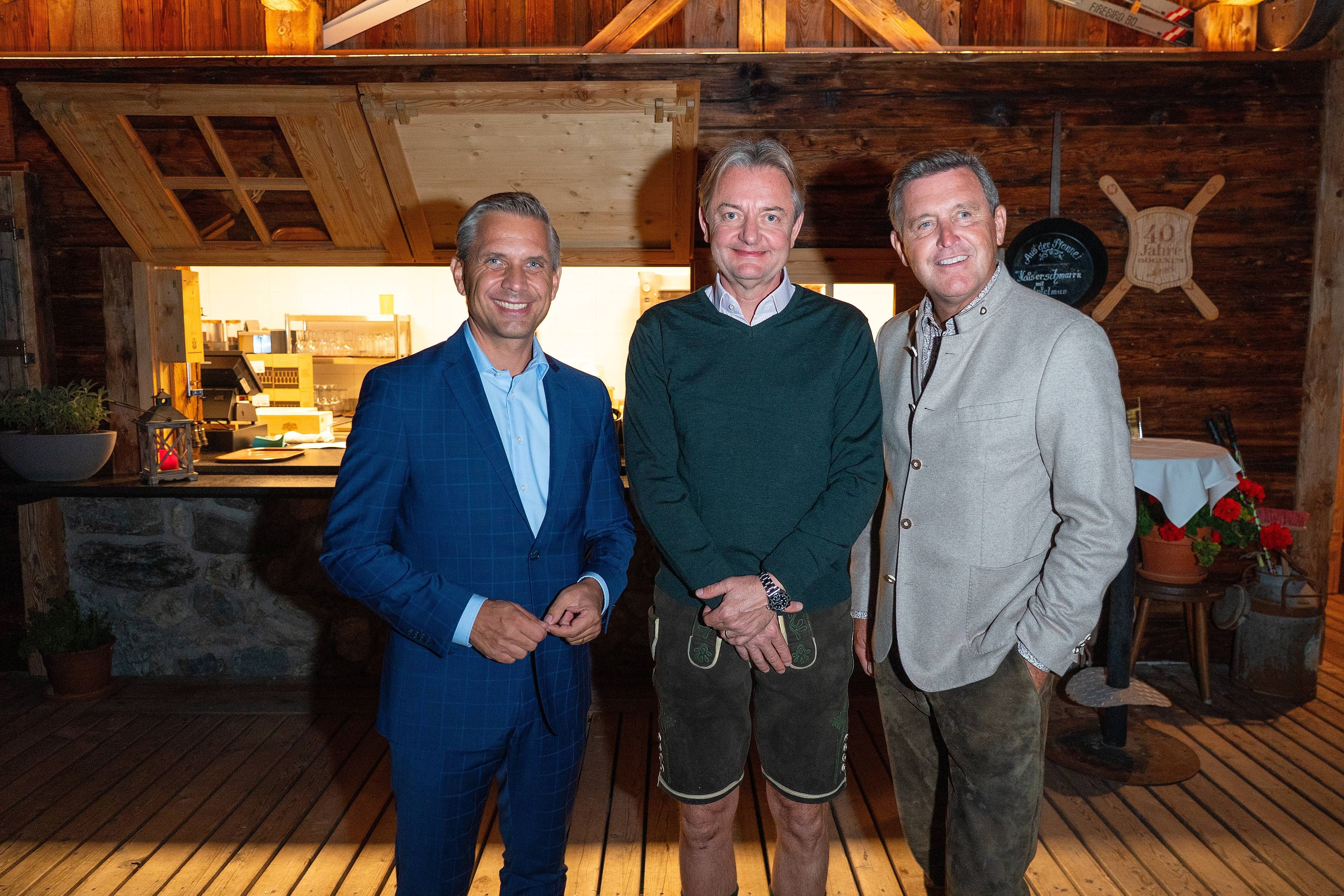 Wolfgang Hattmannsdorfer, Gerald Gerstbauer und Peter Hanke