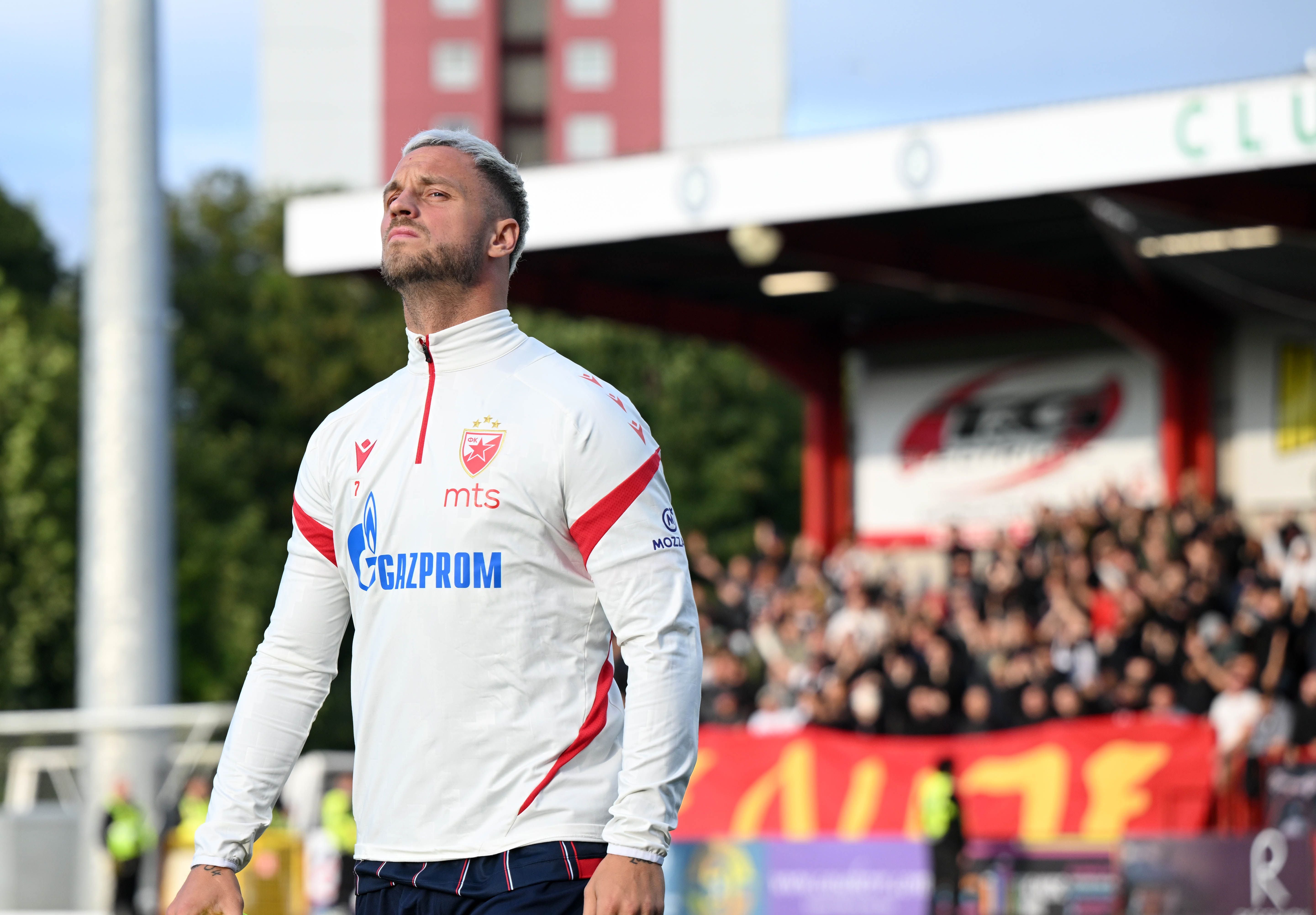 Marko Arnautovic musste sich bei Roter Stern der Kritik stellen.