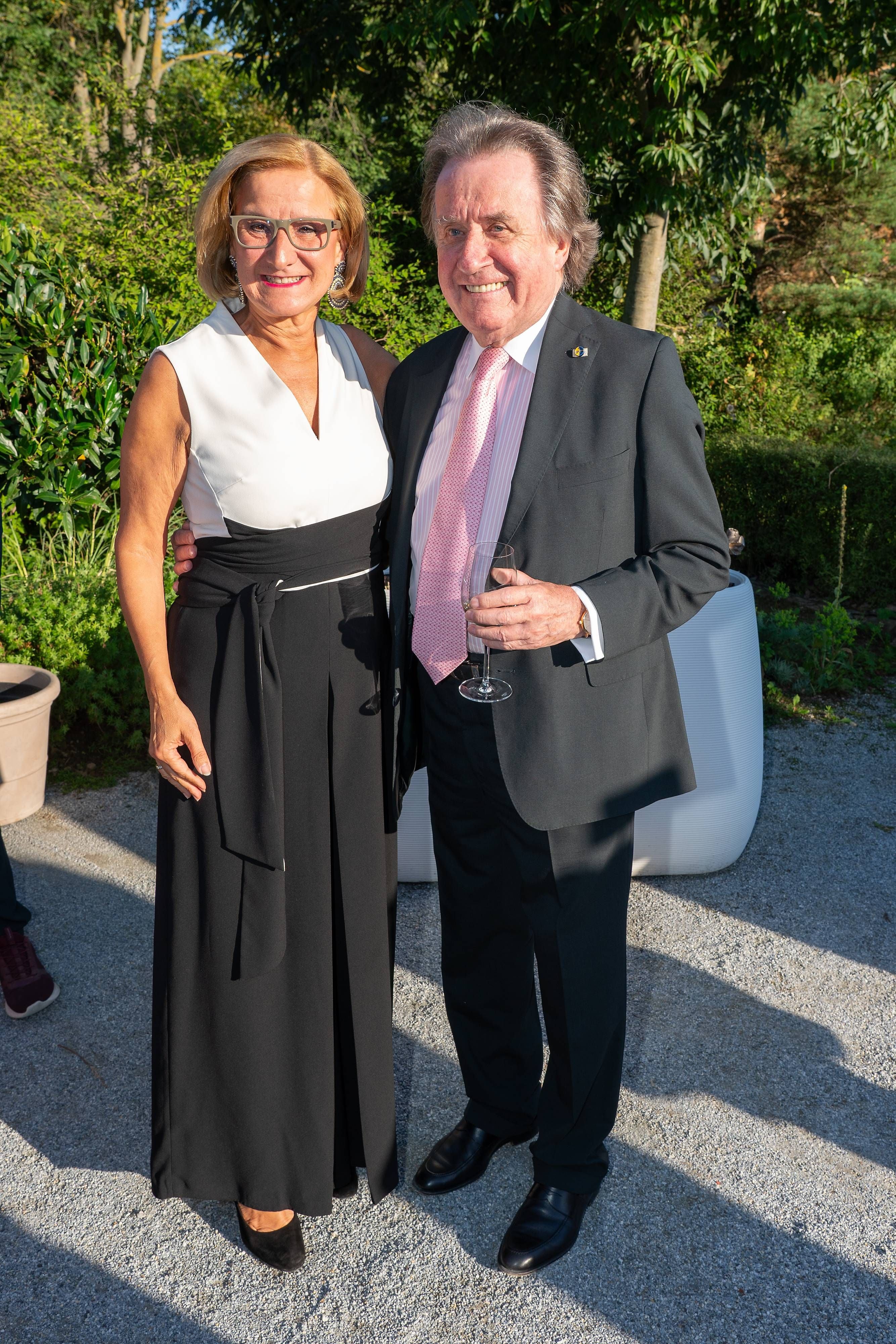Johanna Mikl-Leitner mit Rudolf Buchbinder