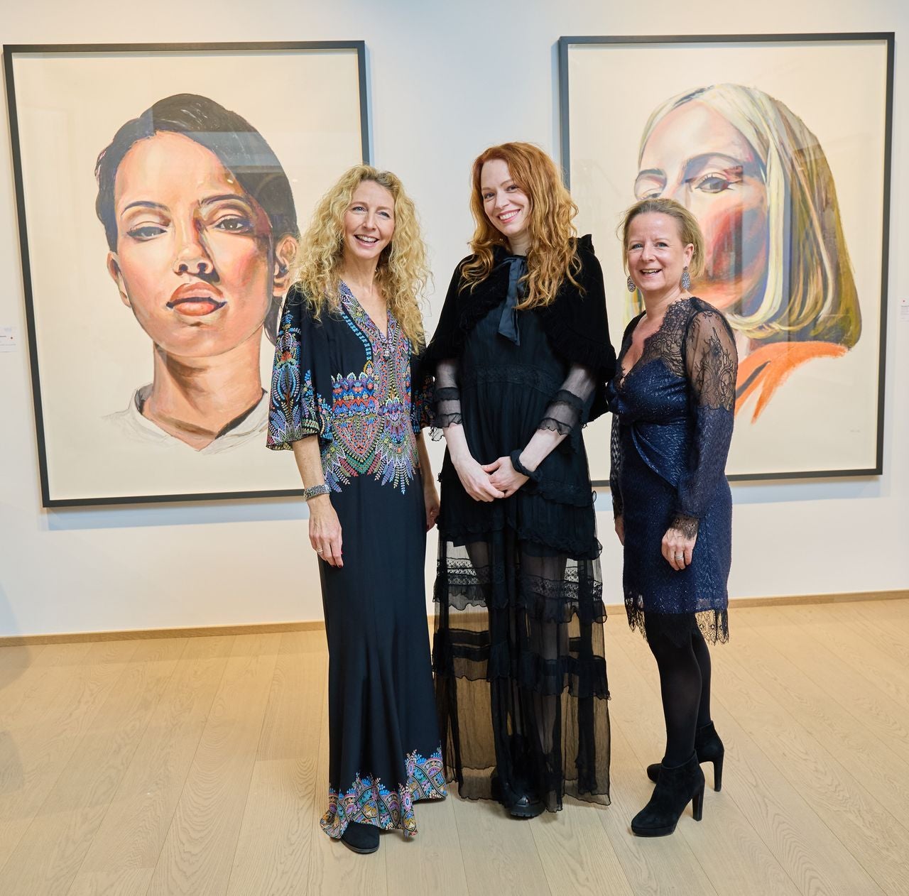 Sophie Zetter-Schwaiger, Mercedes Helnwein &amp; Claudia Kovacek-Longin · © Galerie Kovacek &amp; Zetter GmbH