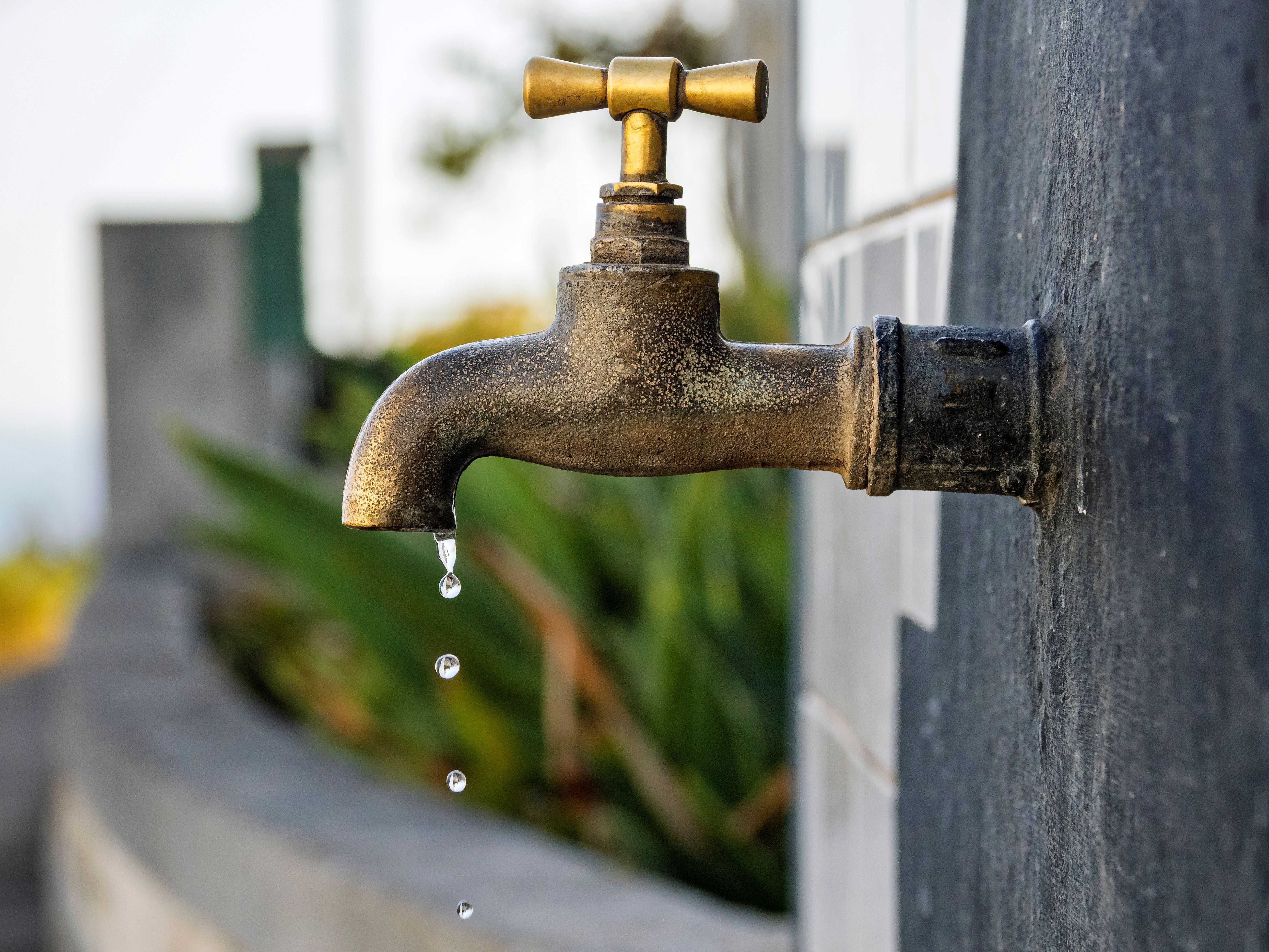 Das Wasser wird knapp.
