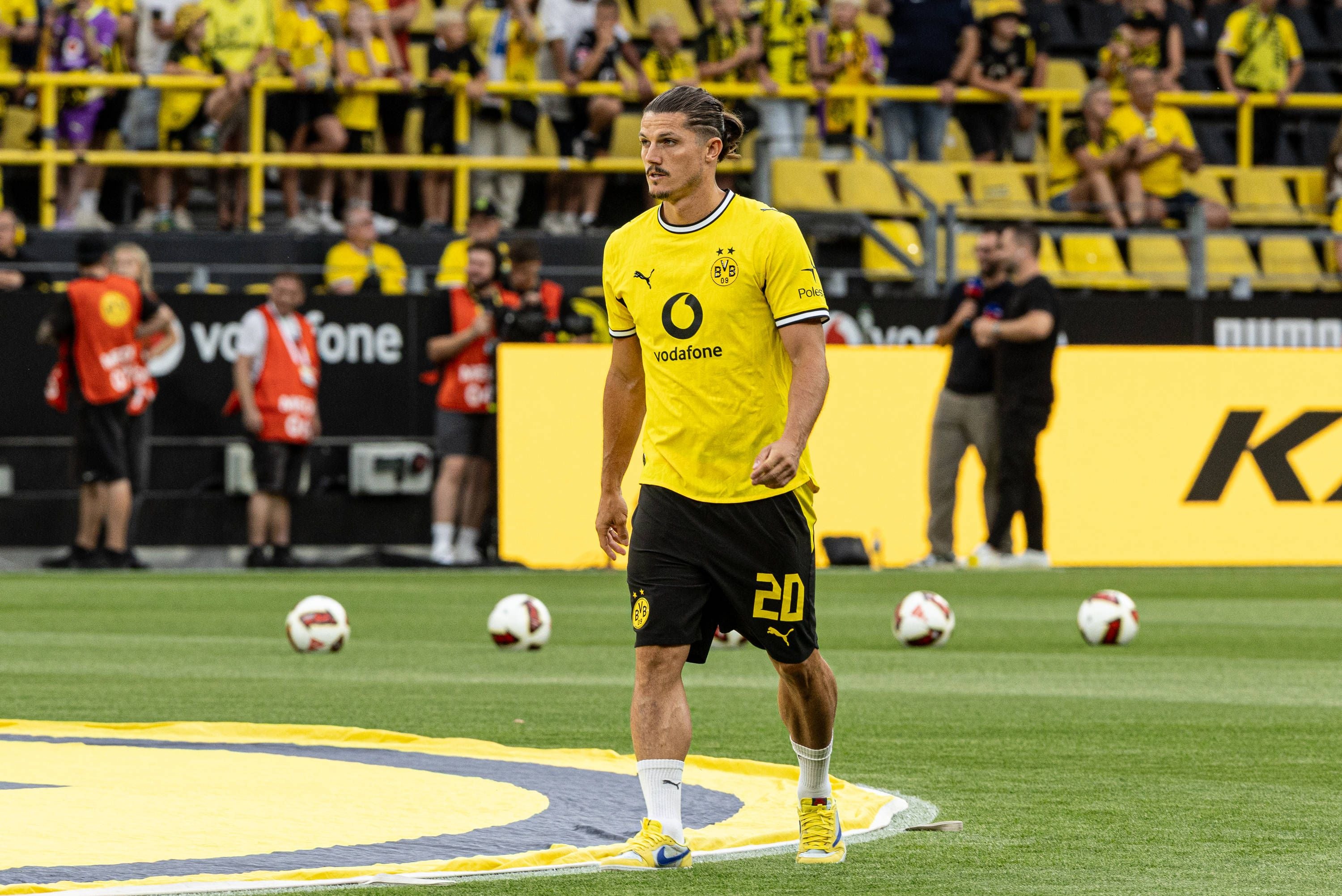 Regionalliga West: Borussia Dortmund II - 1.FC Köln II, 07.08.2026 Marcel Sabitzer Borussia Dortmund, 20 bei der offiziellen Vorstellung der Kader für die Saison 2026/27. Regionalliga West: Borussia Dortmund II - 1.FC Köln II, Rote Erde, Dortmund 07.08.2026 DFB regulations prohibit any use of photographs as image sequences and/or quasi video. *** Regionalliga West: Borussia Dortmund II vs. 1. FC Köln II, August 7, 2026. Marcel Sabitzer of Borussia Dortmund, age 20, at the official presentation of the rosters for the 202627 season. Regionalliga West: Borussia Dortmund II vs. 1. FC Köln II, Rote Erde, Dortmund, August 7, 2026 DFB regulations prohibit any use of photographs as image sequences and/or quasi-video Copyright: xBEAUTIFULxSPORTS/Buriakovx