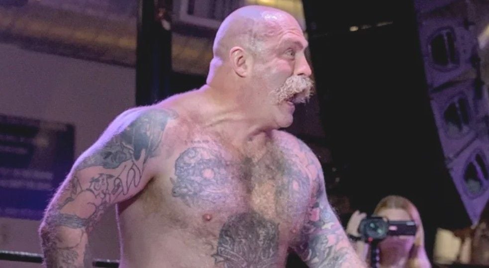 Wrestler "The Butcher" Andy Williams