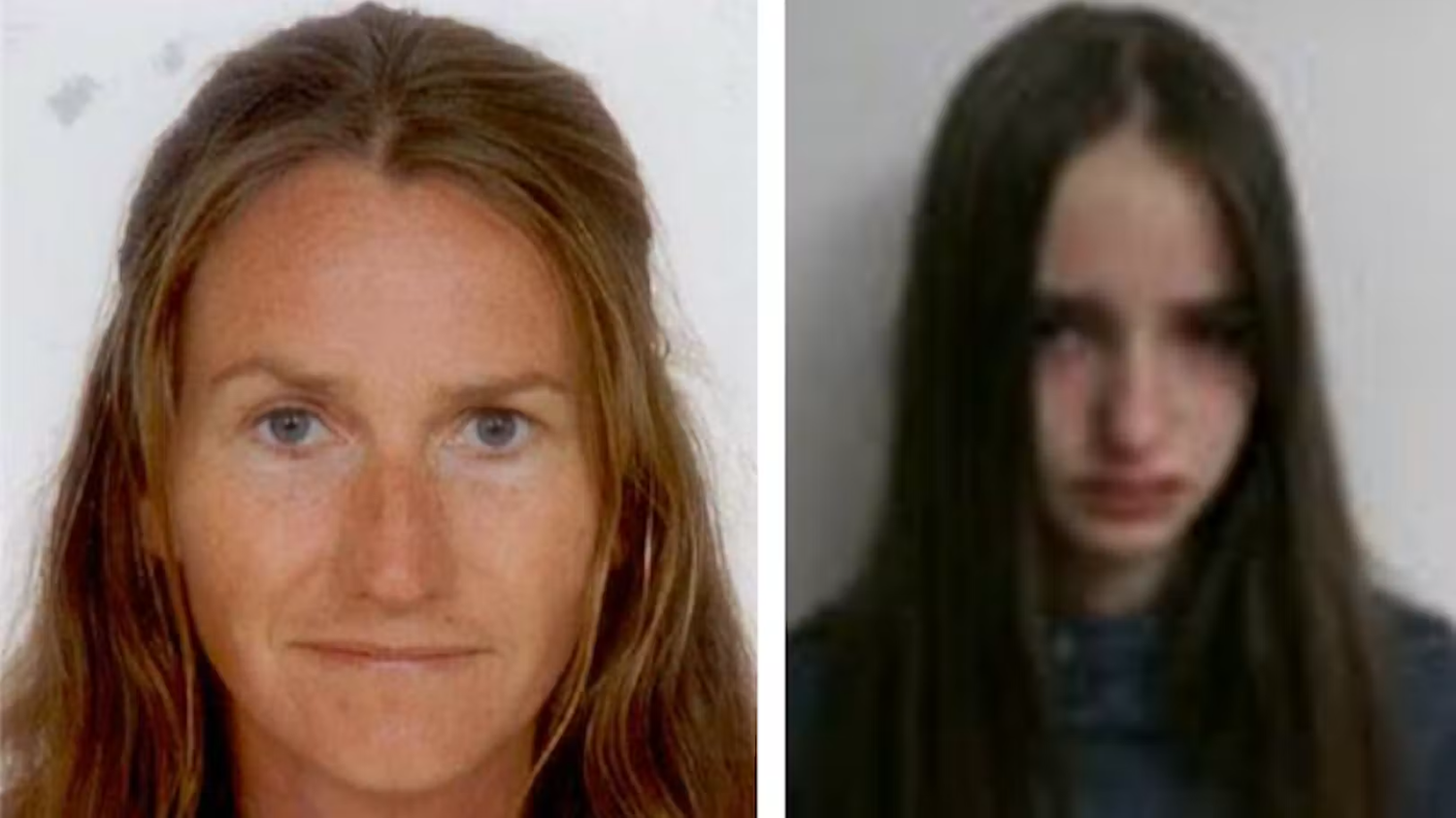 Die Vermissten; links: Sabine S. (53), rechts: Marlene S (minderjährig)