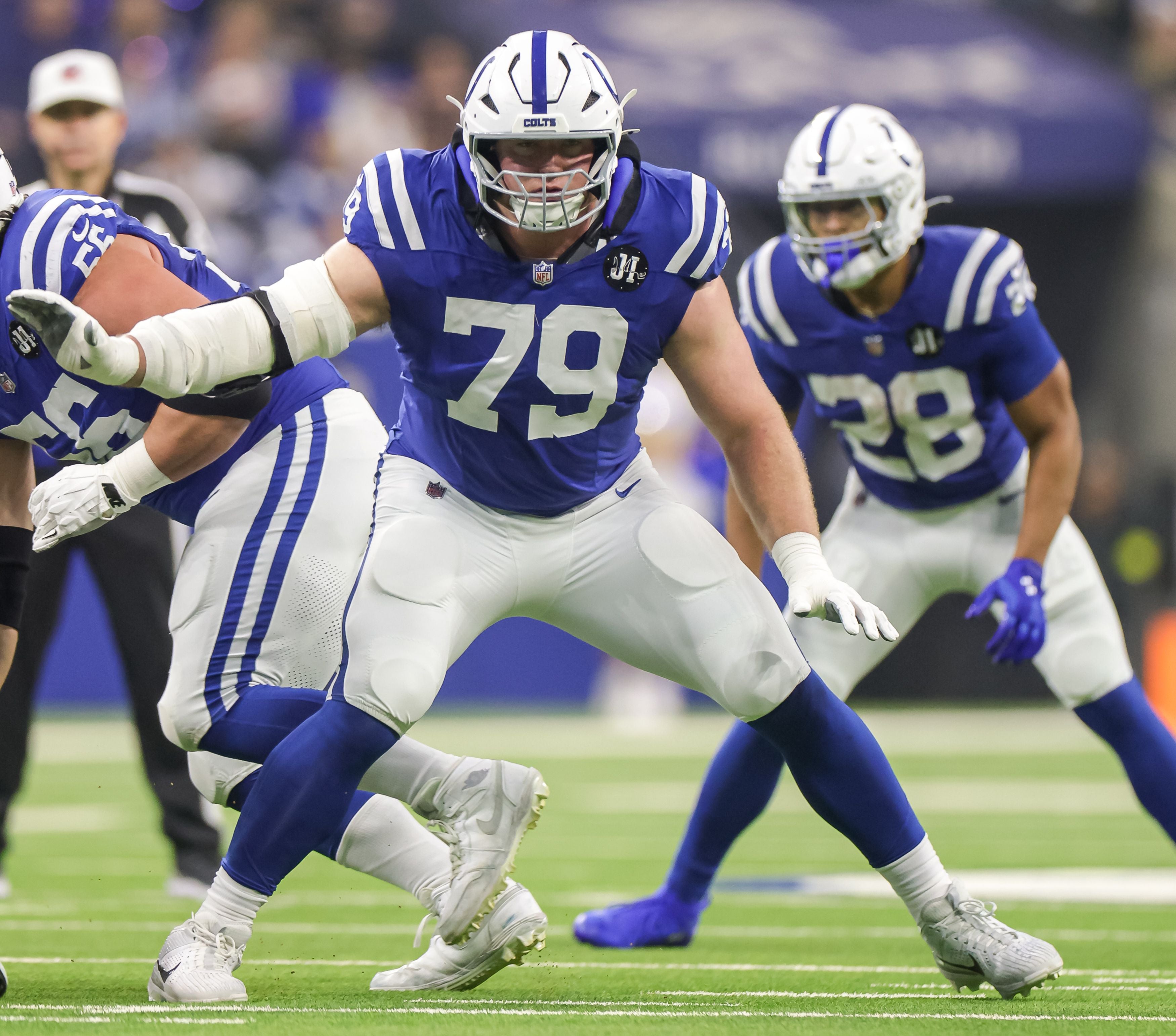 Colts-Star Bernard Raimann.