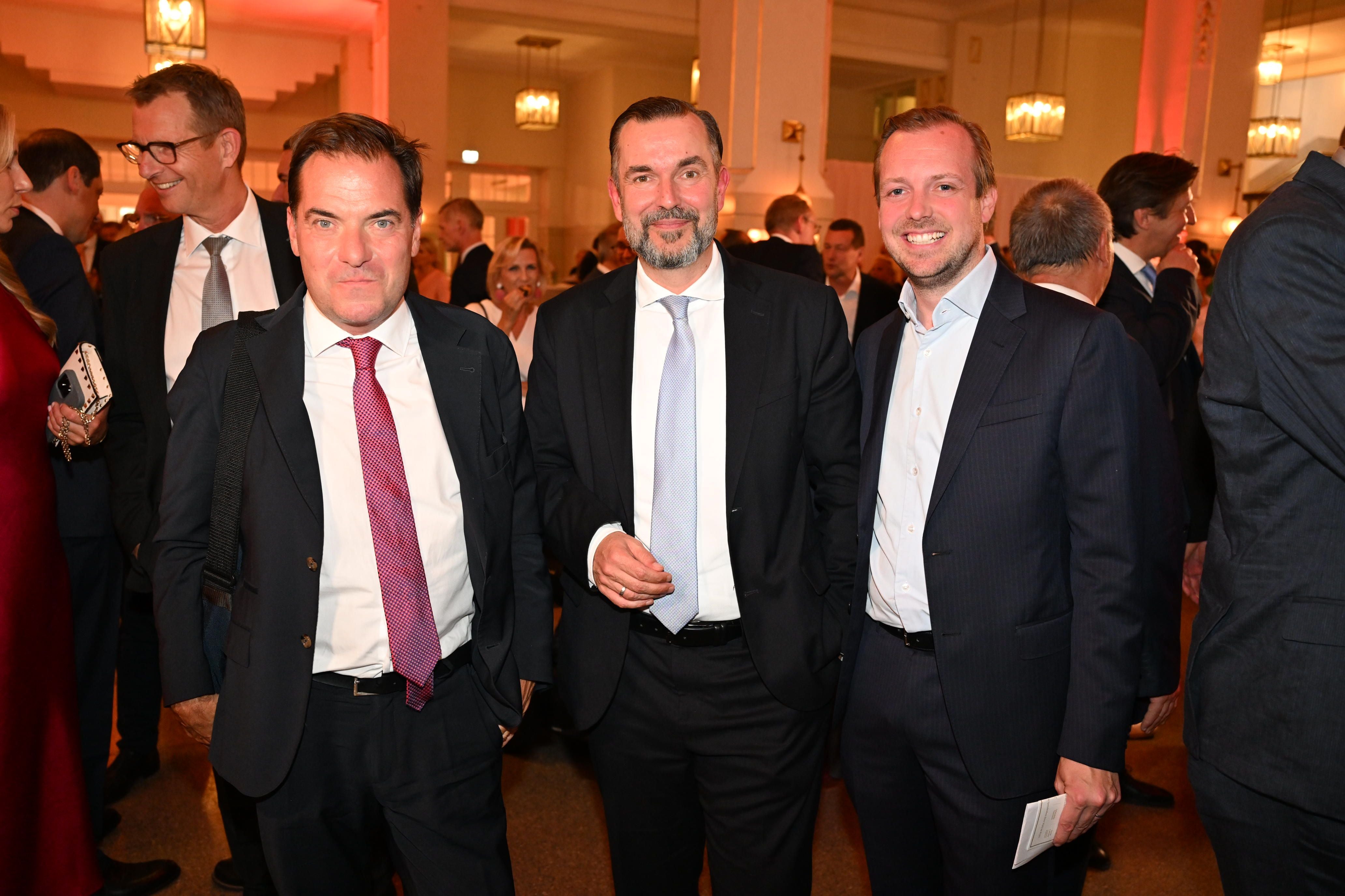 Rainer Nowak, Clemens Pig und Niki Fellner