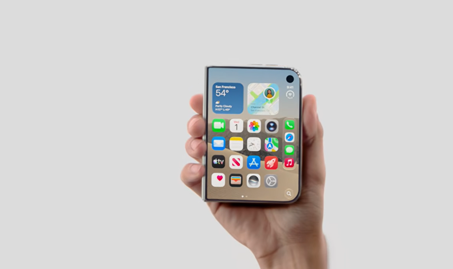 iPhone Duo zusammengeklappt