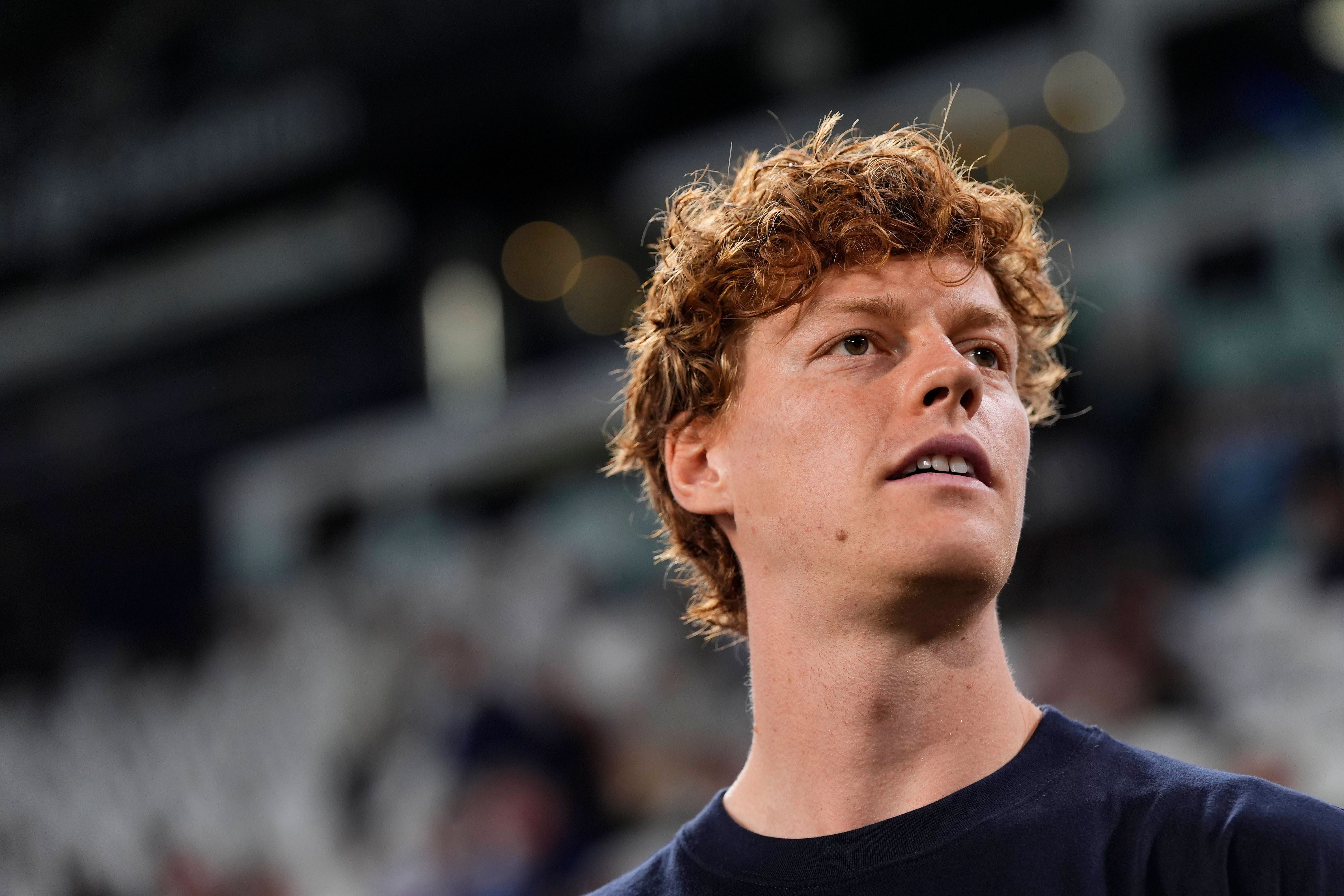 Jannik Sinner before the Serie A soccer match between Juventus Fc and Milan the Juventus Stadium in Turin, north west Italy - September 6, 2026. - Soccer PUBLICATIONxNOTxINxITAxFRAxCHN Copyright: xFabioxFerrari/LaPressex