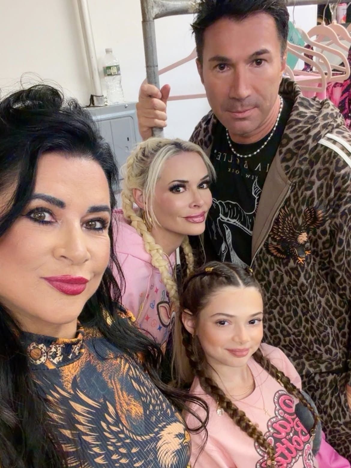 Familie Katzenberger vor der Pia Bolte-Show