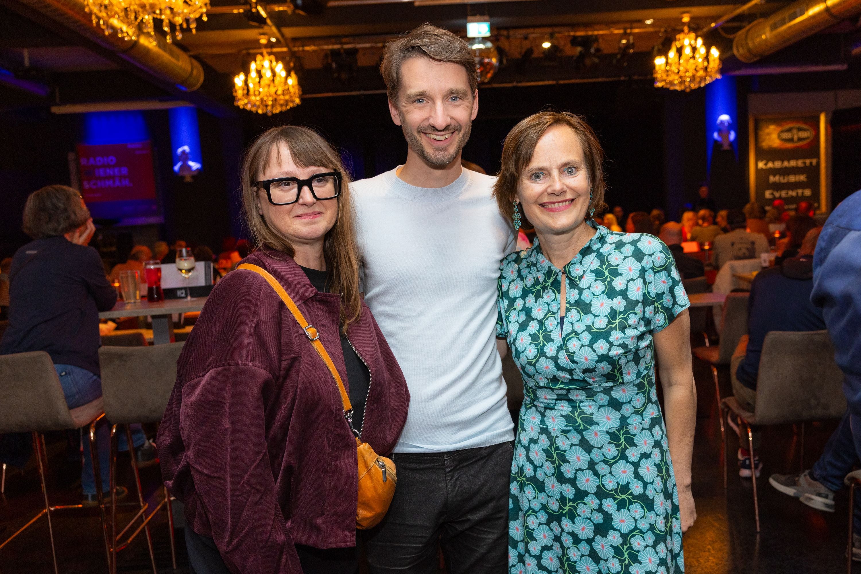 Michaela Riedl-Schlosser, Clemens Maria Schreiner und Nina Blum