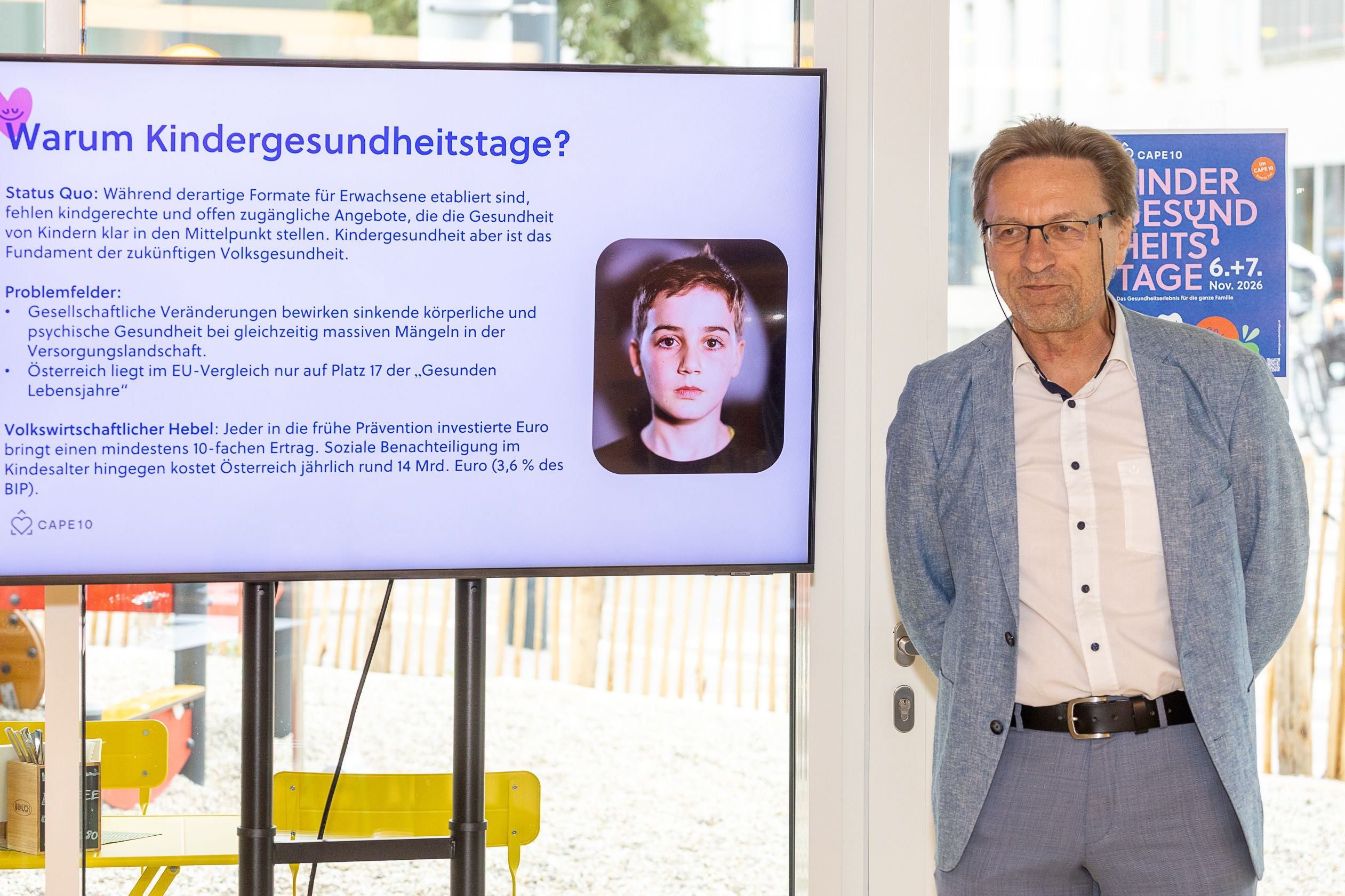 Kostenlose Gesundheits-Checks für Kinder.