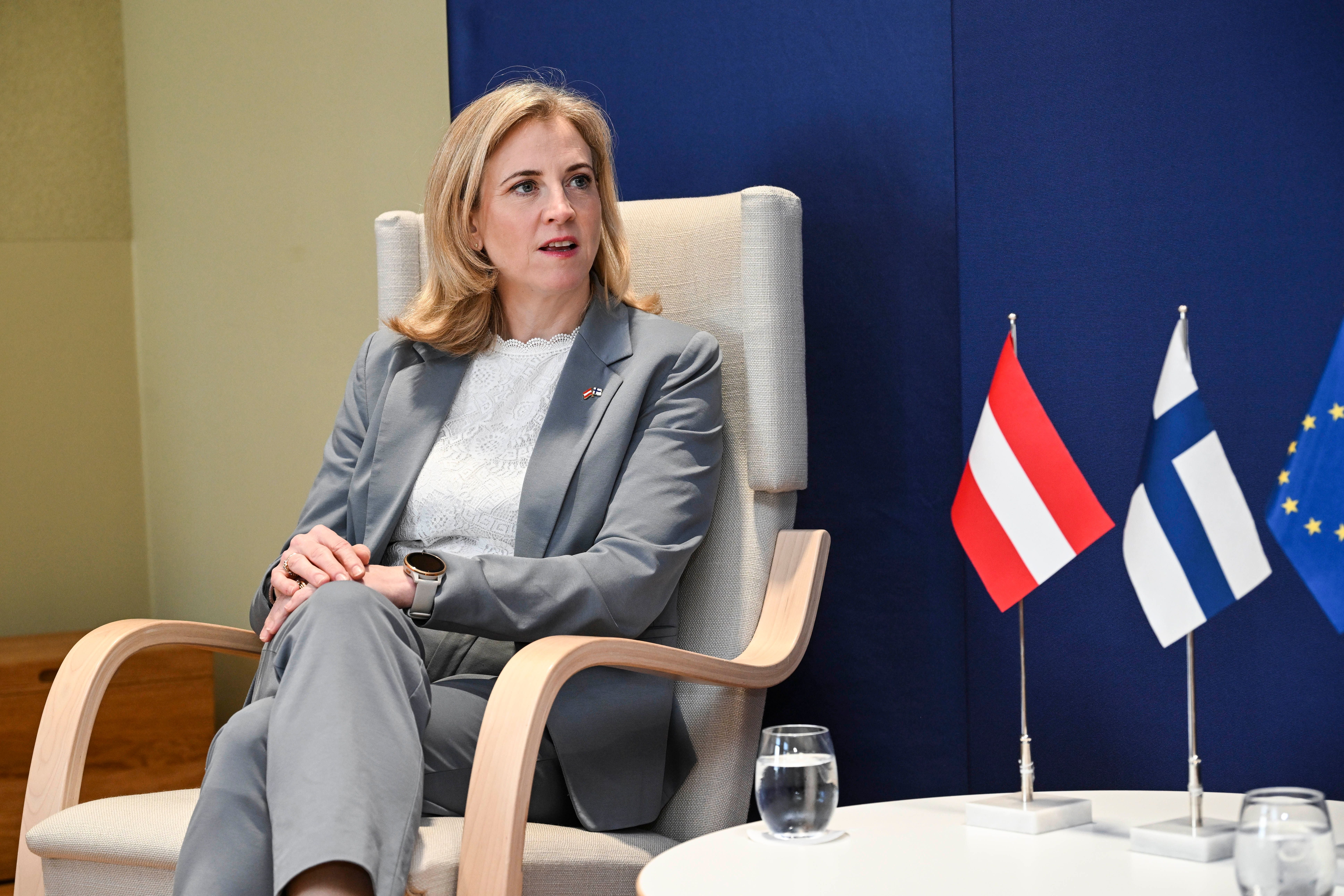 NEOS-Chefin und Außenministerin Beate Meinl-Reisinger.
