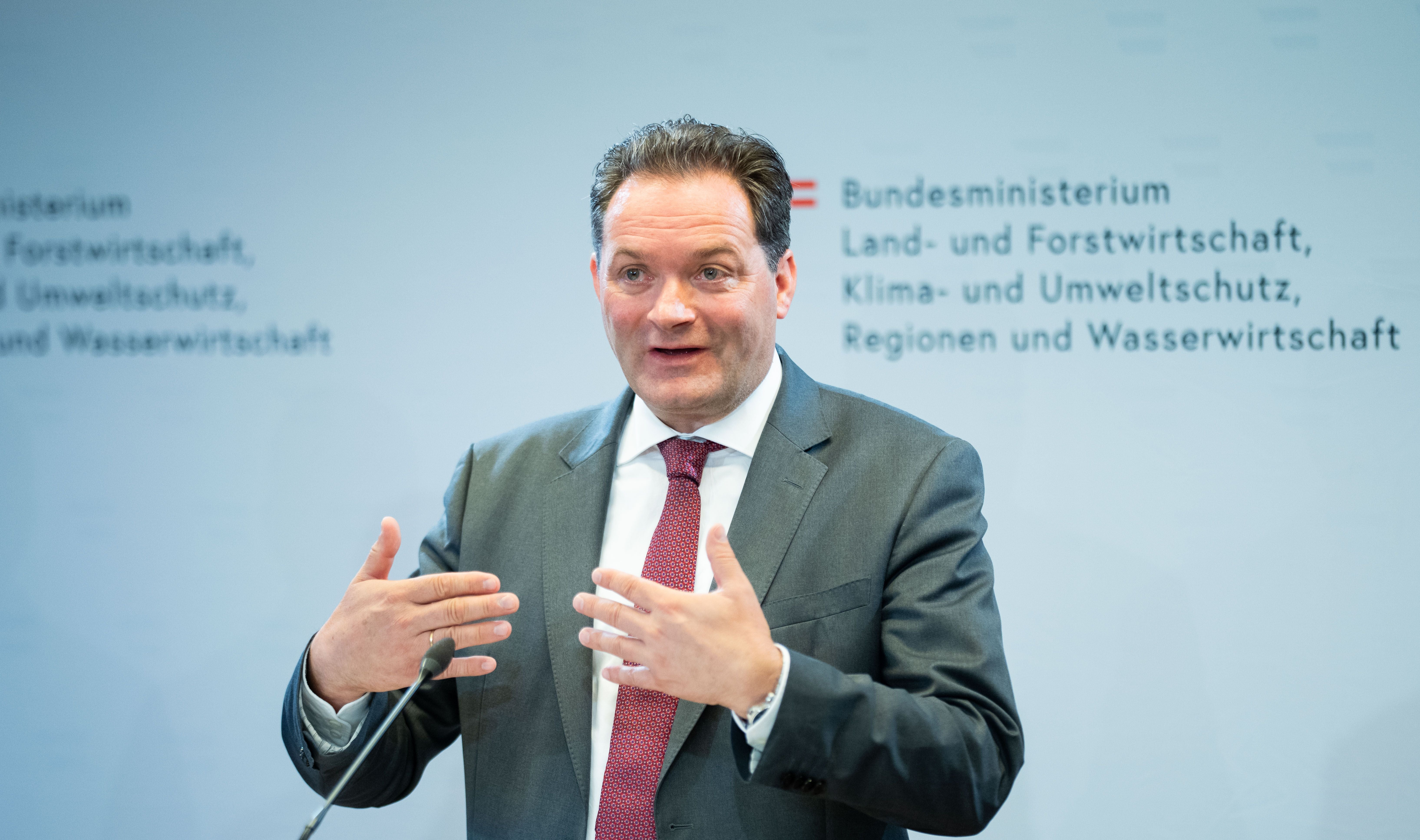 Umweltminister Norbert Totschnig (ÖVP).