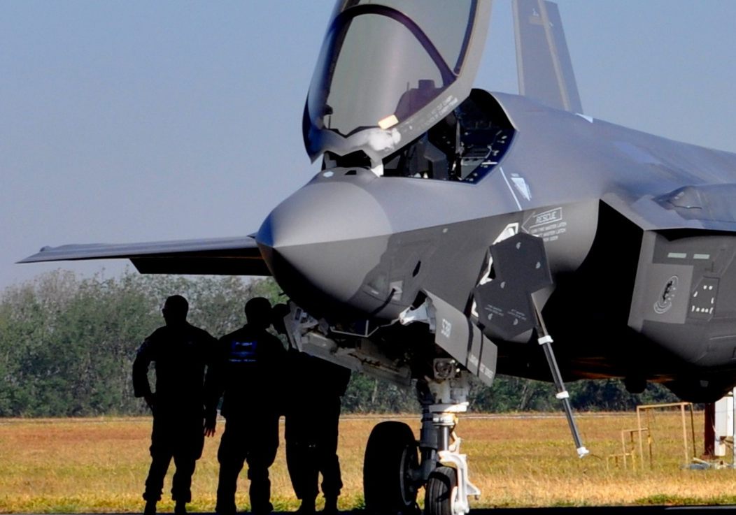 F-35-Jet in den USA, Deutschland bestellte 35 Stück.