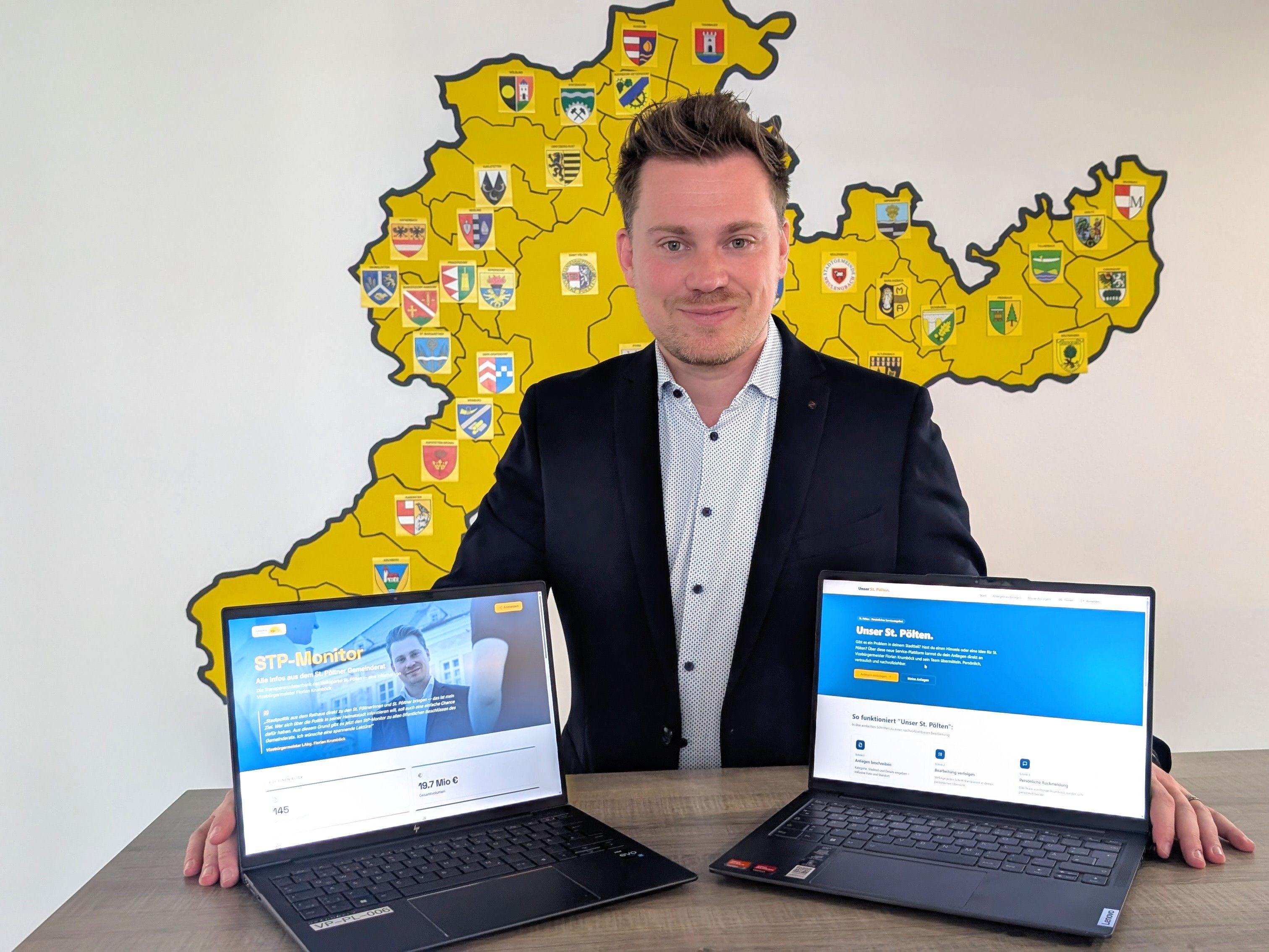 Florian Krumböck, Vizebürgermeister von St. Pölten.