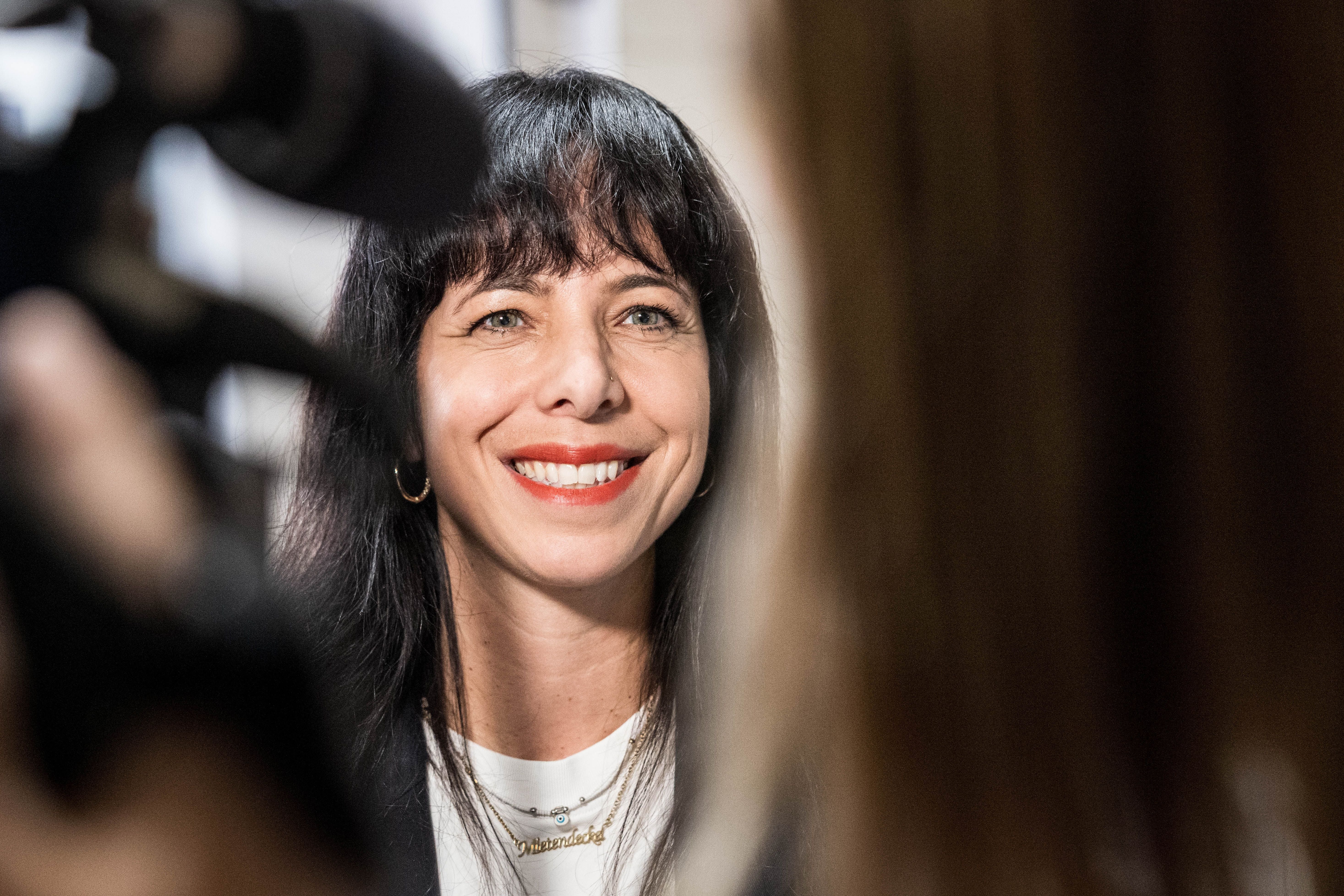 Elif Erap, die Spitzenkandidatin der Linkspartei.