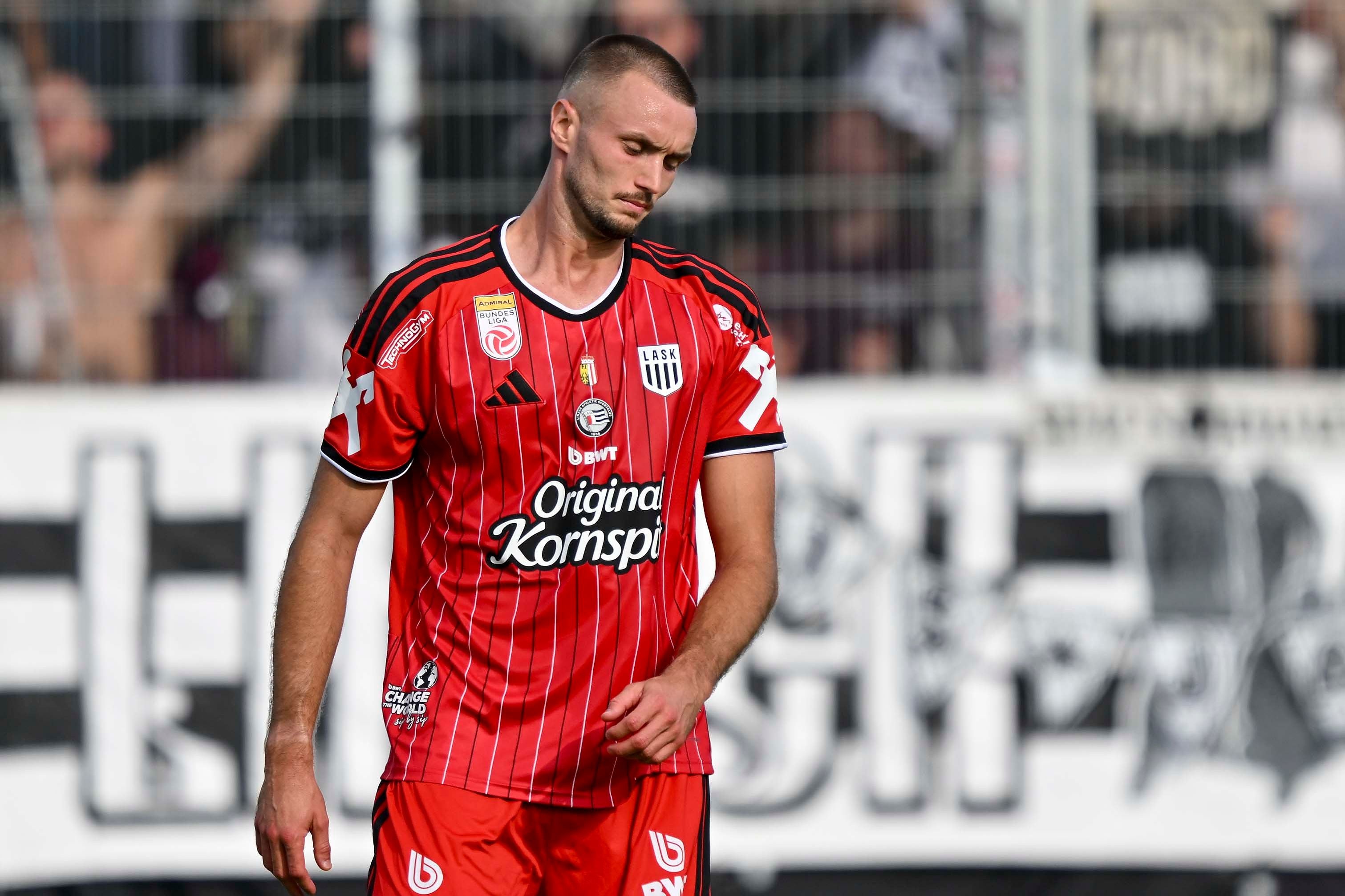 HARTBERG,AUSTRIA,20.SEP.26 - SOCCER - ADMIRAL Bundesliga, TSV Hartberg vs Linzer ASK. Image shows Sasa Kalajdzic (LASK). Photo: GEPA pictures/ Avni Retkoceri