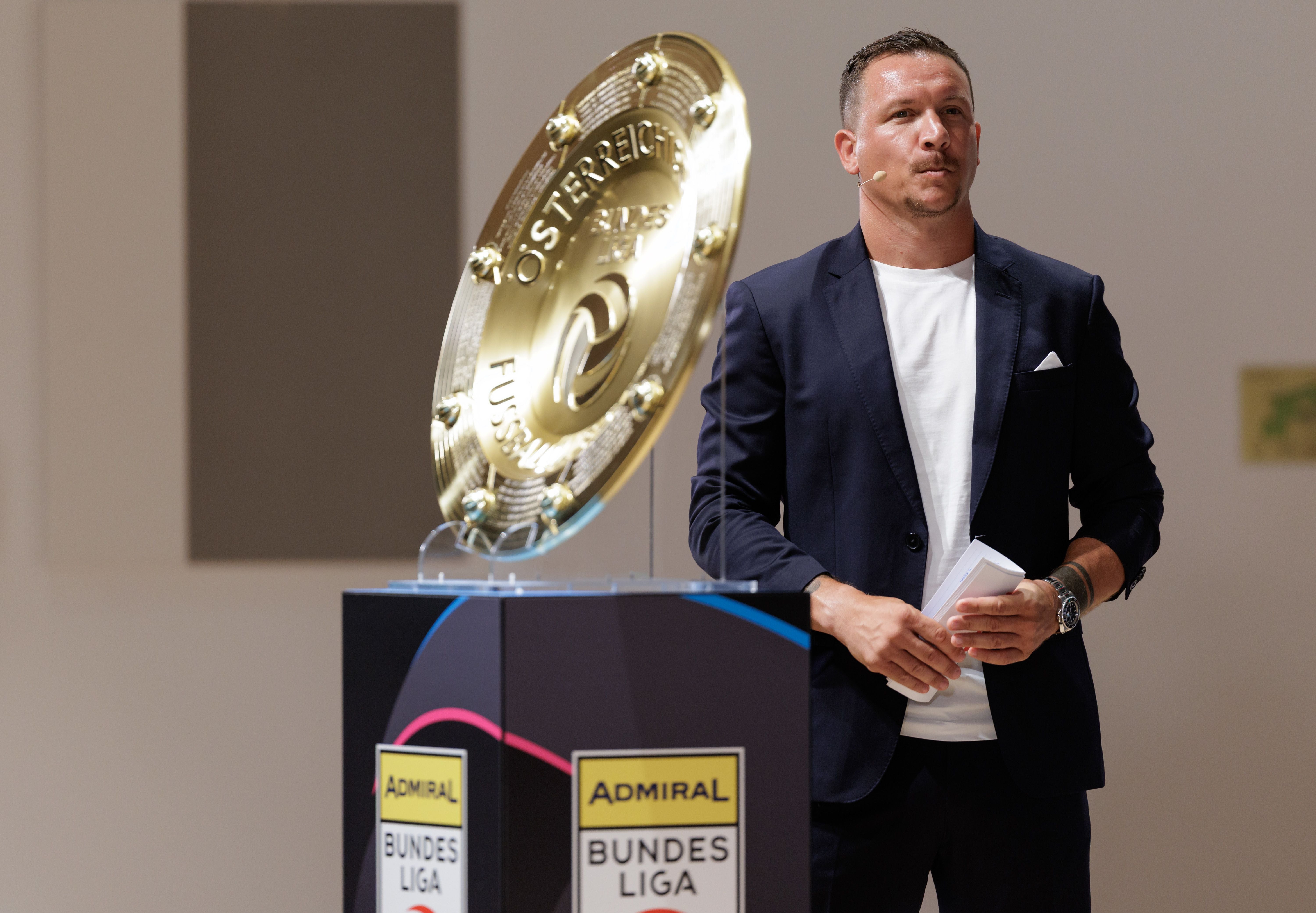 VIENNA,AUSTRIA,20.JUL.26 - SOCCER - ADMIRAL Bundesliga, season opening, press conference. Image shows Marko Stankovic (Sky). Photo: GEPA pictures/ Armin Rauthner