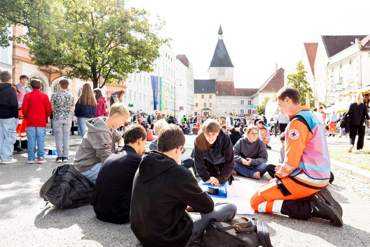 Erste Hilfe Übung