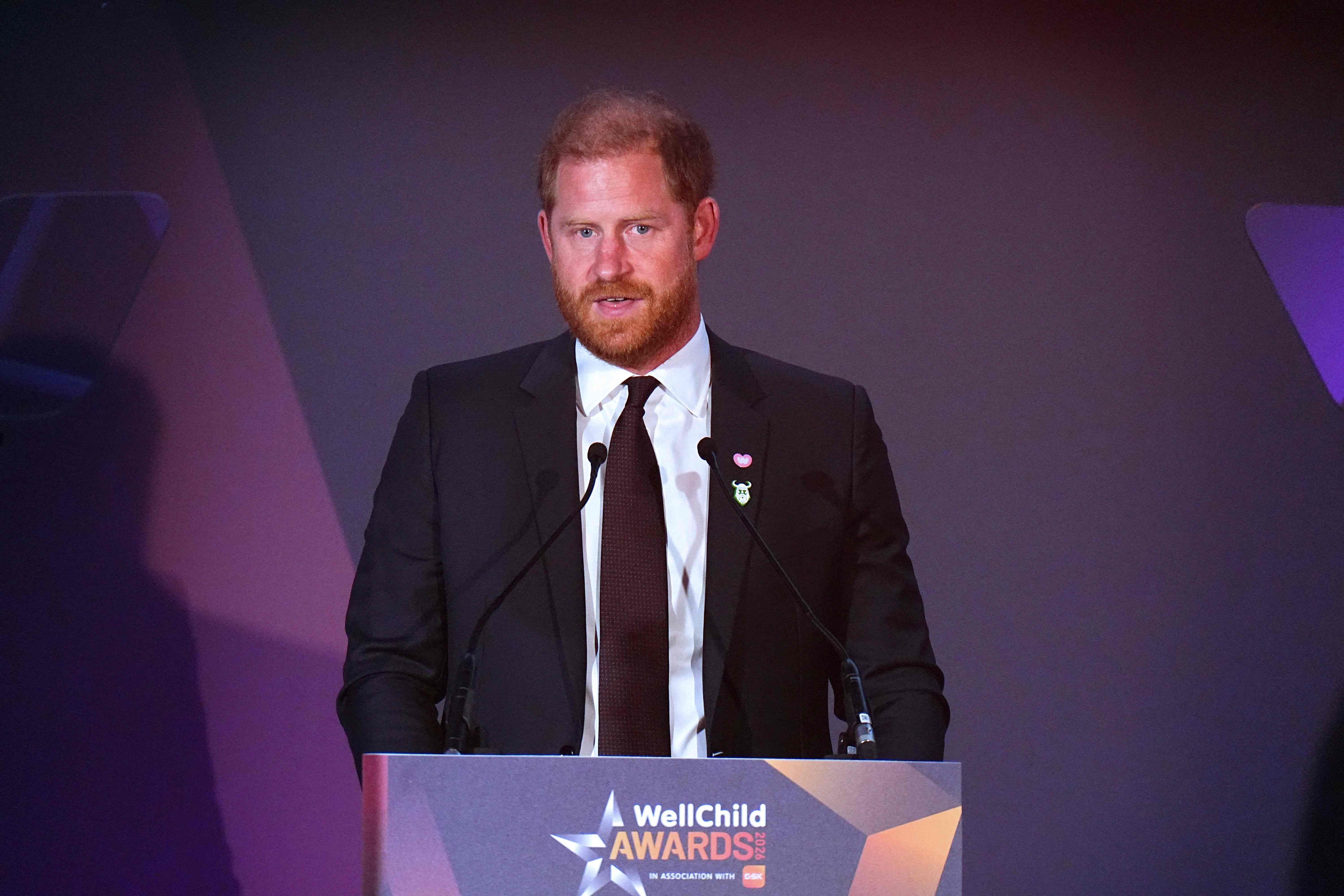Prince Harry bei den WellChild-Awards