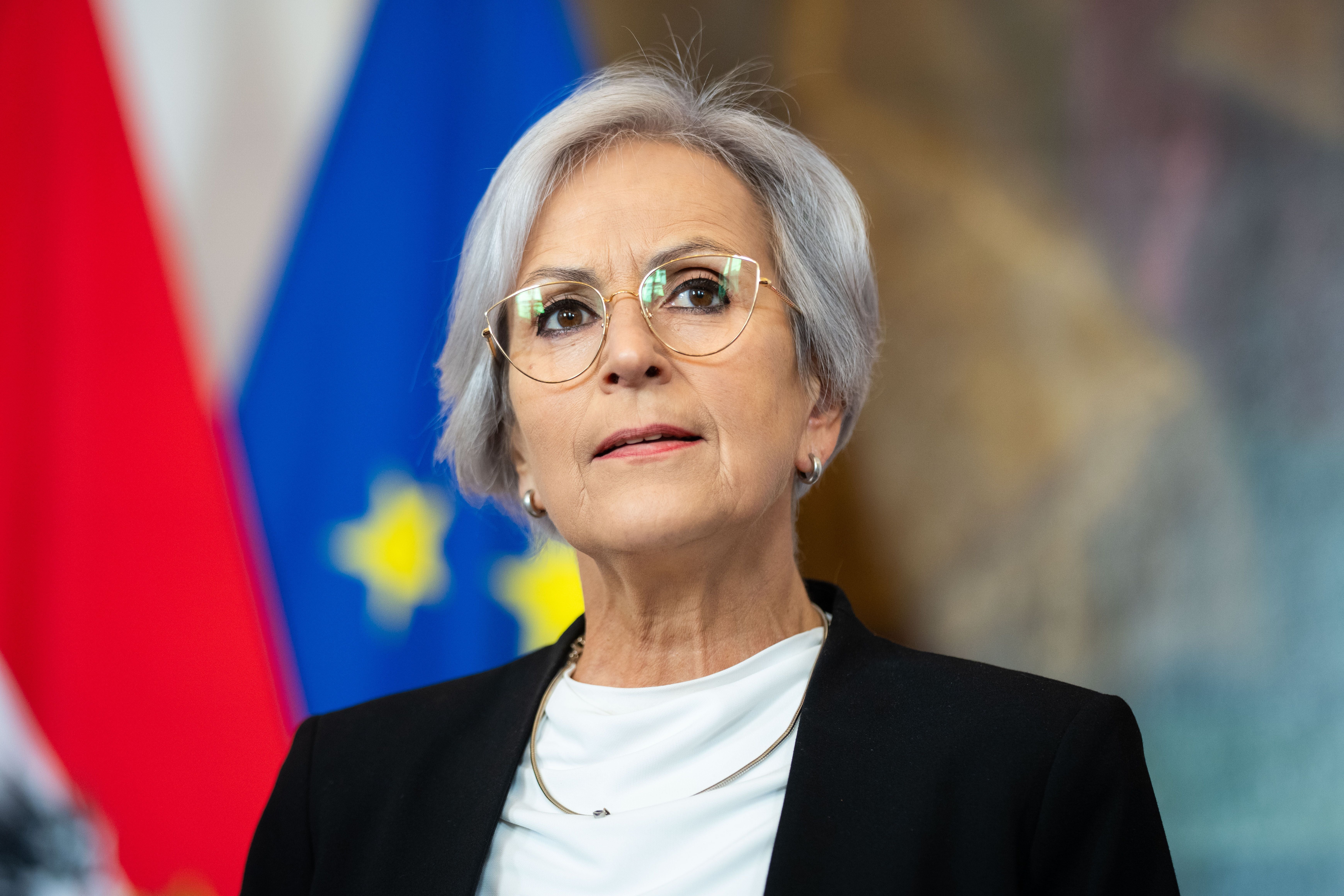 Bundesministerin Anna Sporrer (SPÖ).