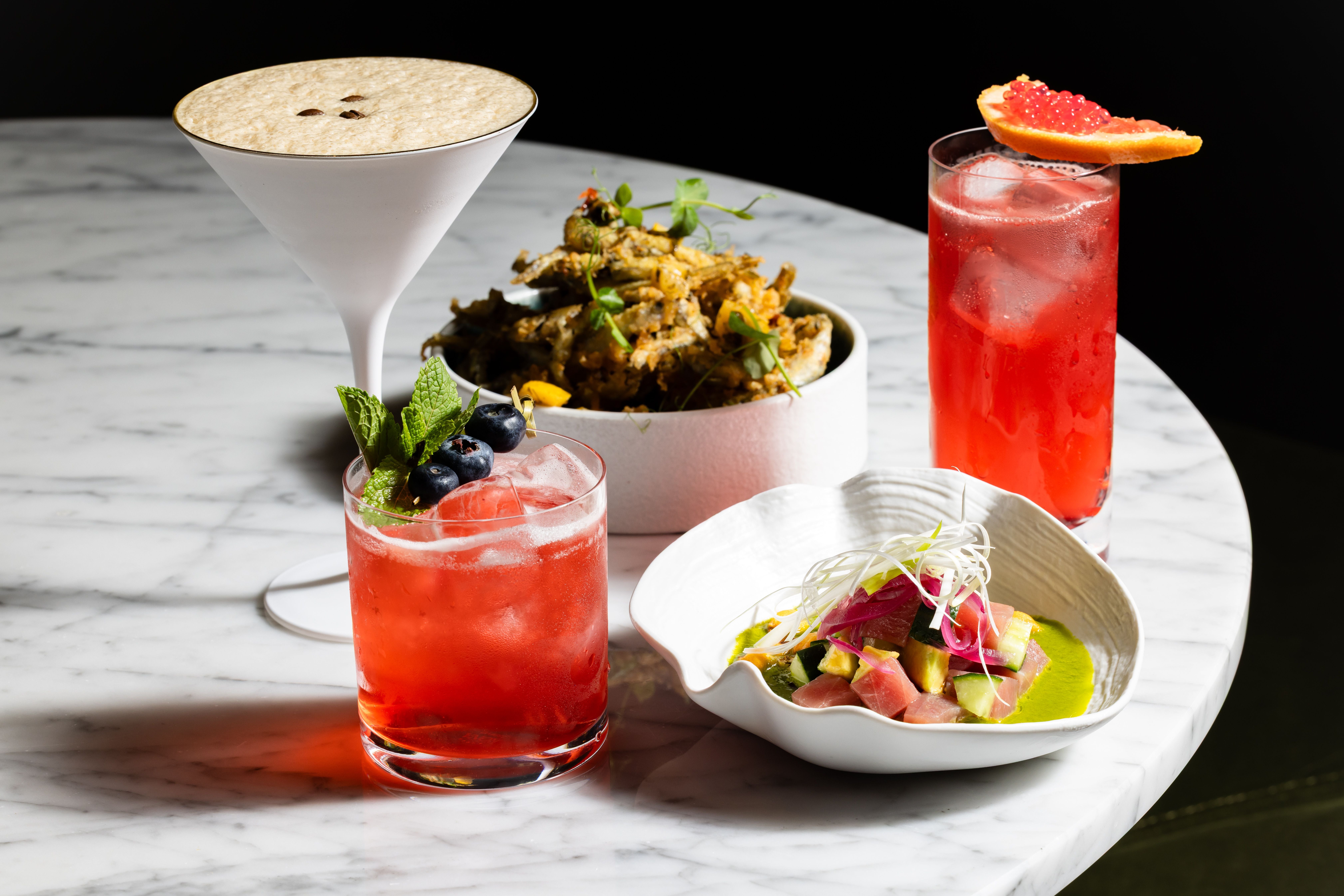 Signature Drinks und Sharing Dishes.