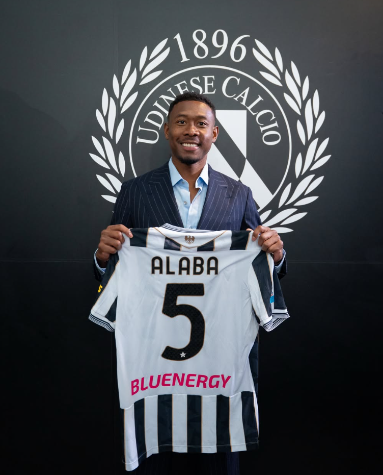 Ciao David Alaba! Der ÖFB-Kapitän ist nun Italiener.
