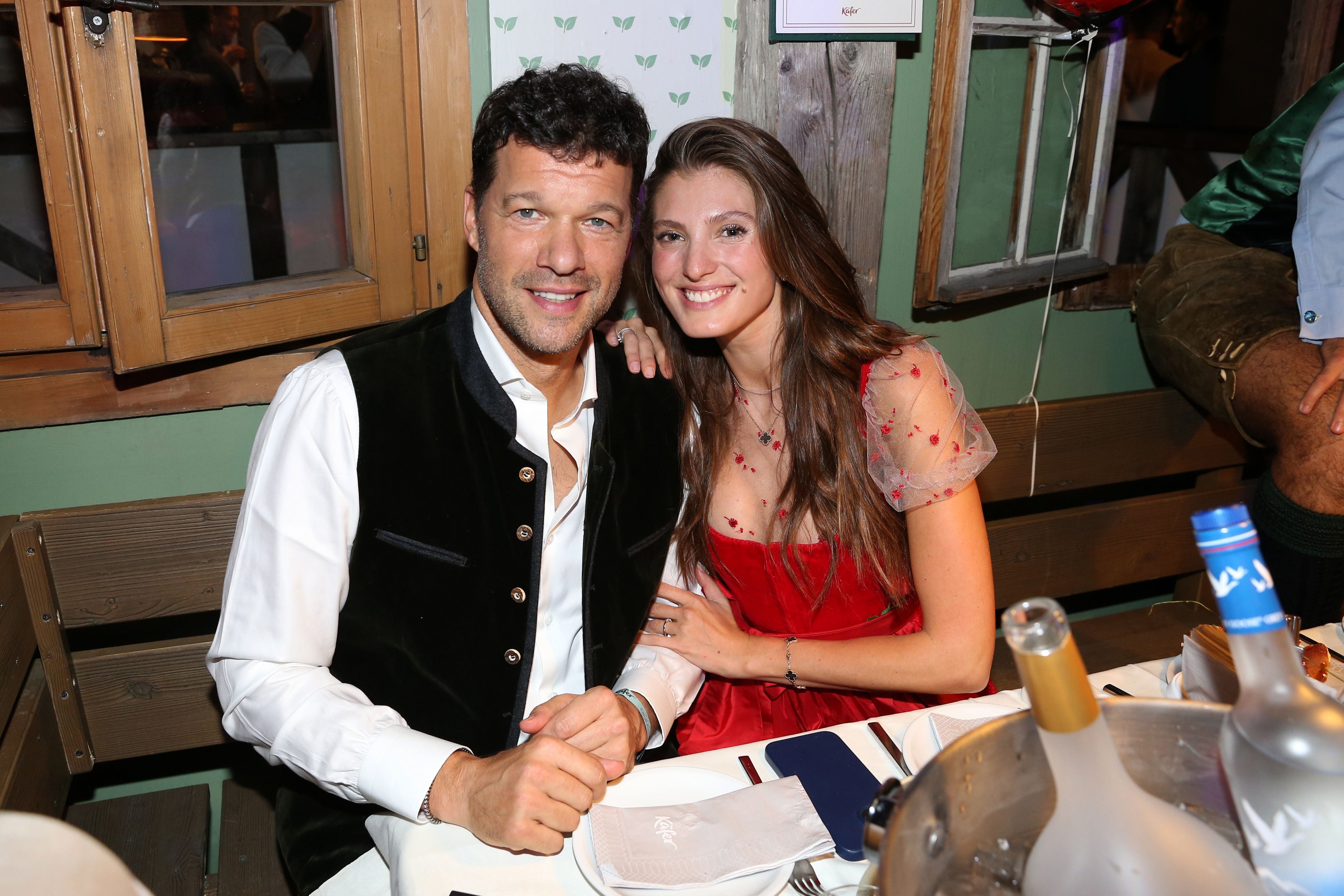 Michael Ballack und Sophia Schneiderhan