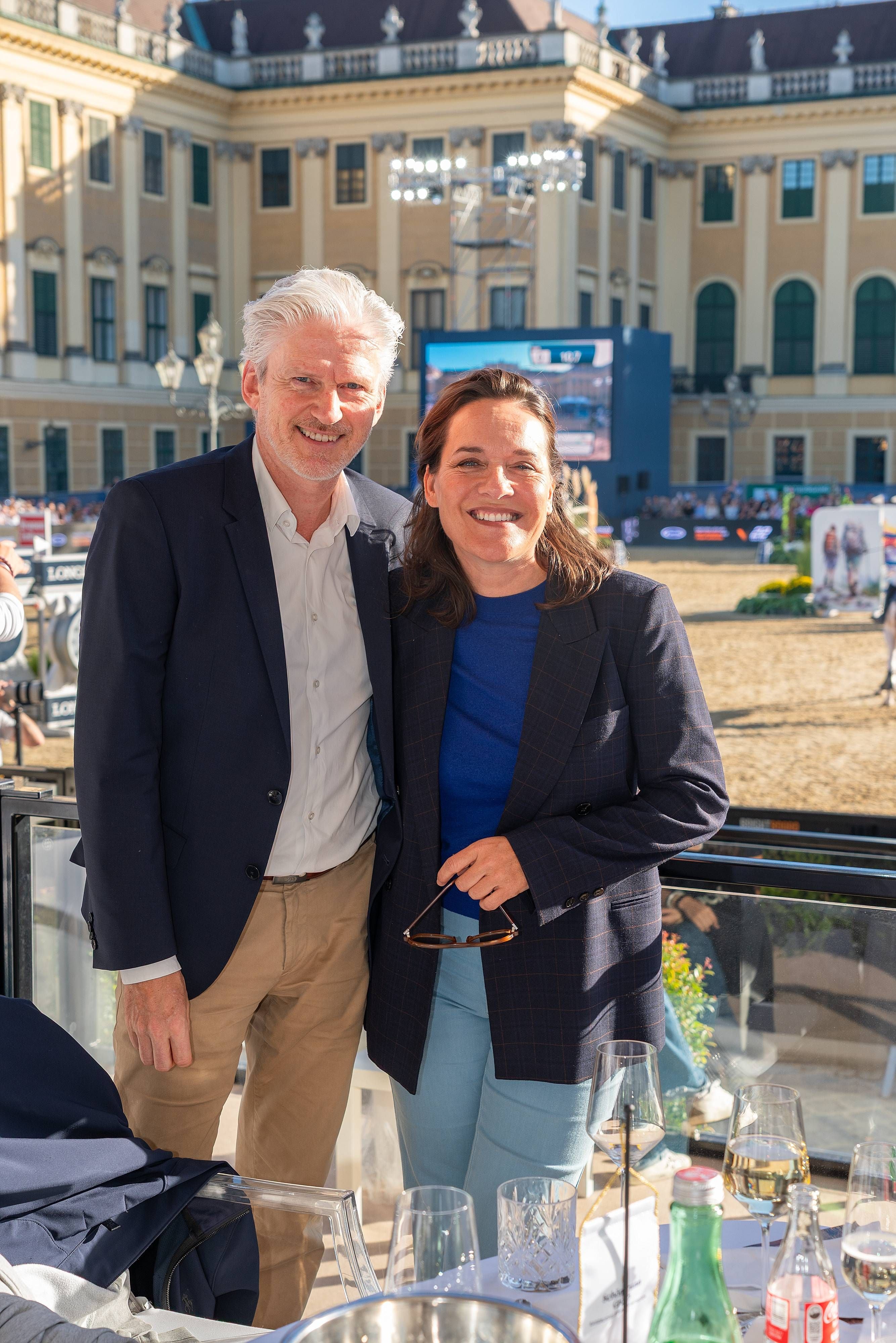 Eva Pölzl mit Freund Alfred