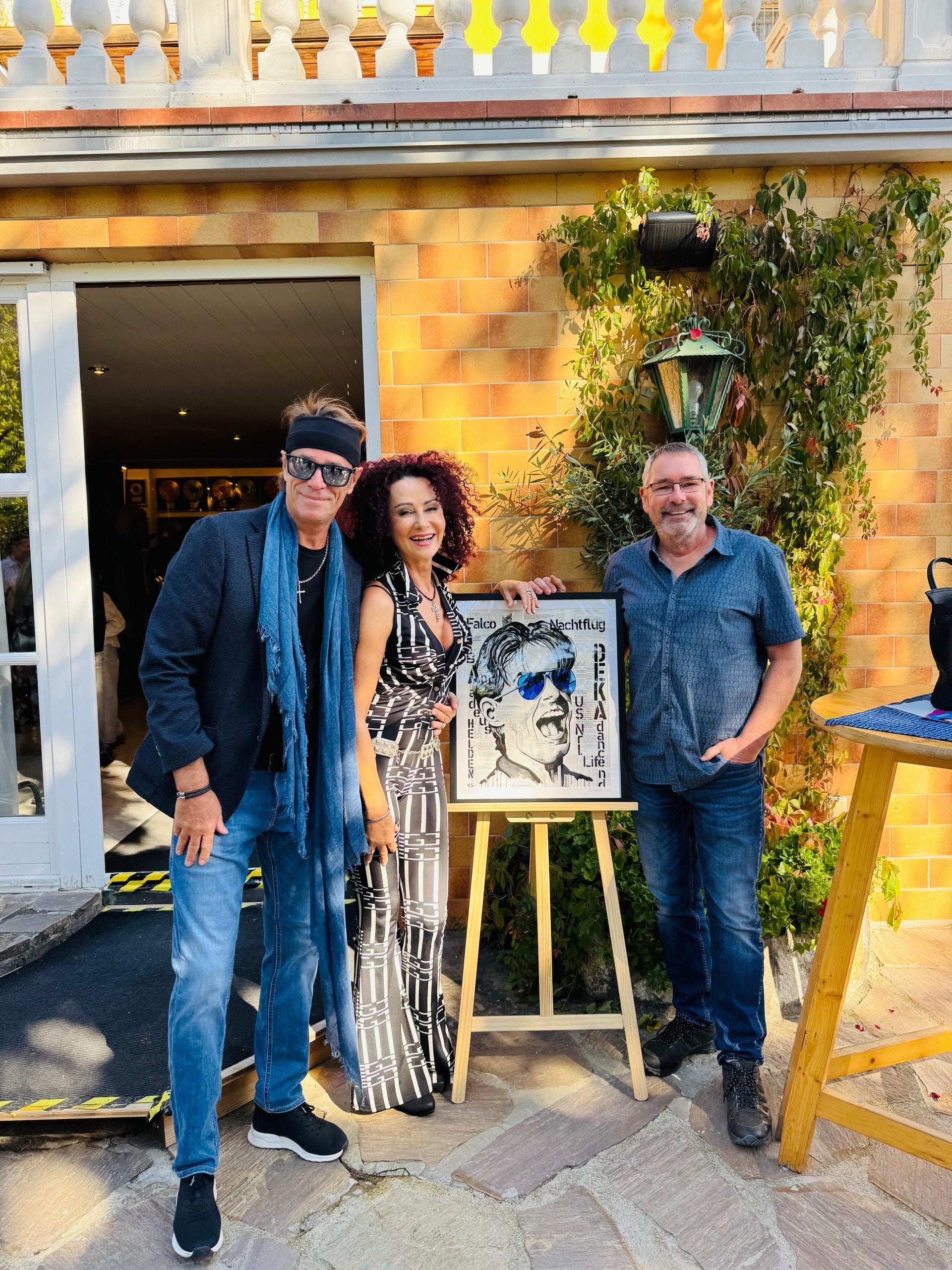 Martin Sonnleitner, Christina Lugner und Ron Seunig