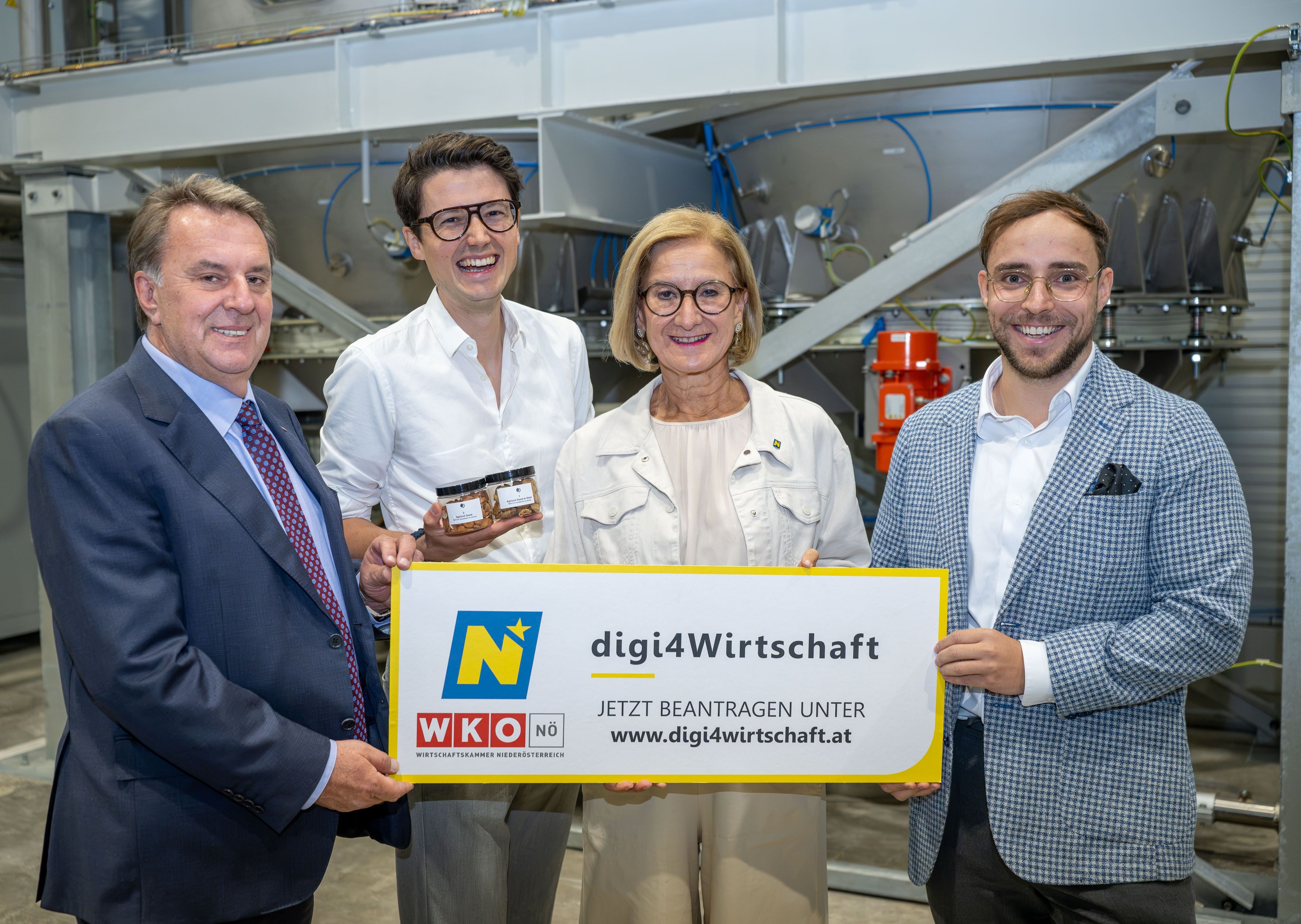 Präsentation im Unternehmen "Kern Tec".